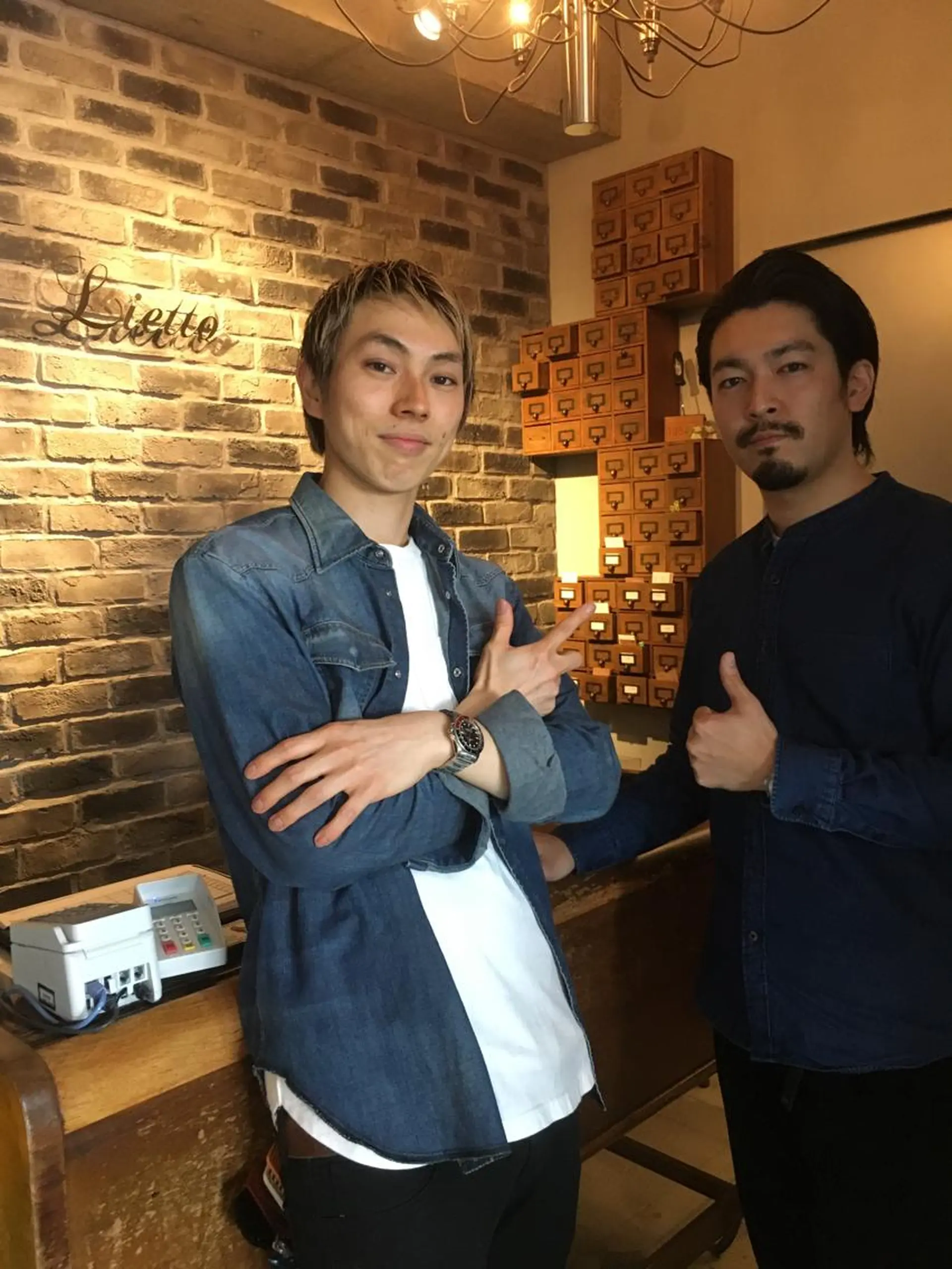 ショート カラー パーマ 代表 中島貴志のヘアスタイル