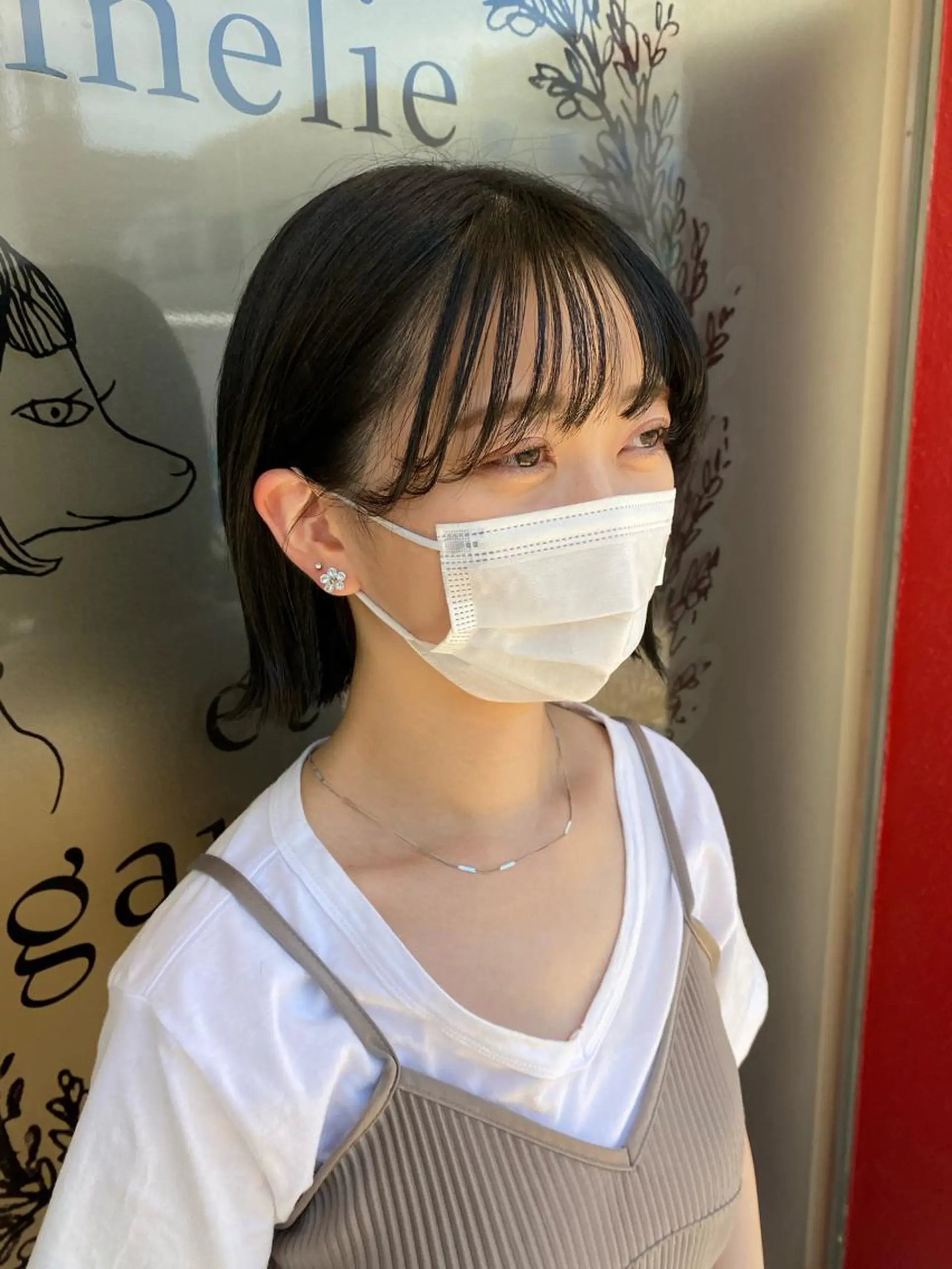 ミディアム カット ヘアカラー トリートメント さこだ　しょうた 【副店長】のヘアスタイル