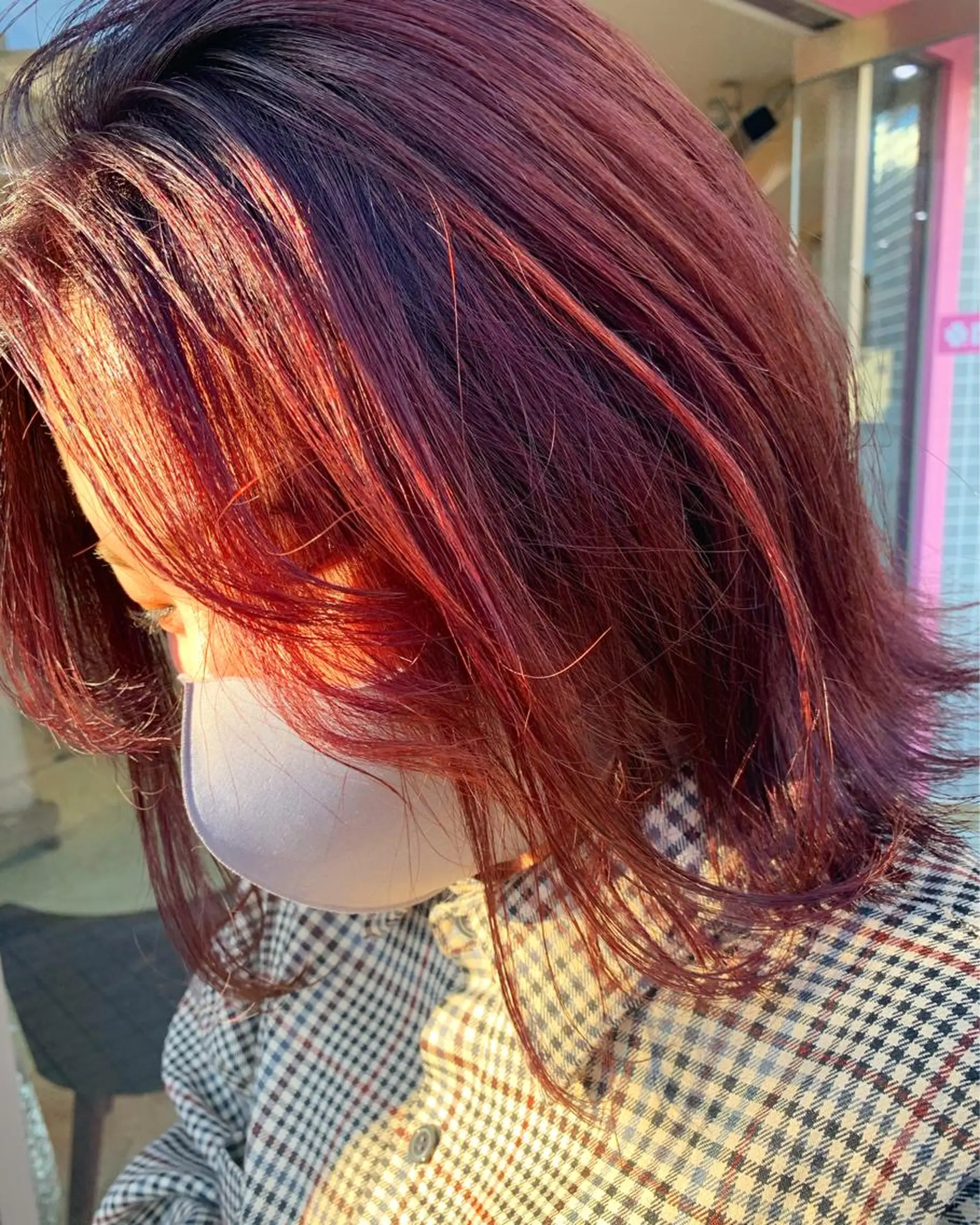 セミロング カラー 🌸スタイリスト 山浦美恵のヘアスタイル