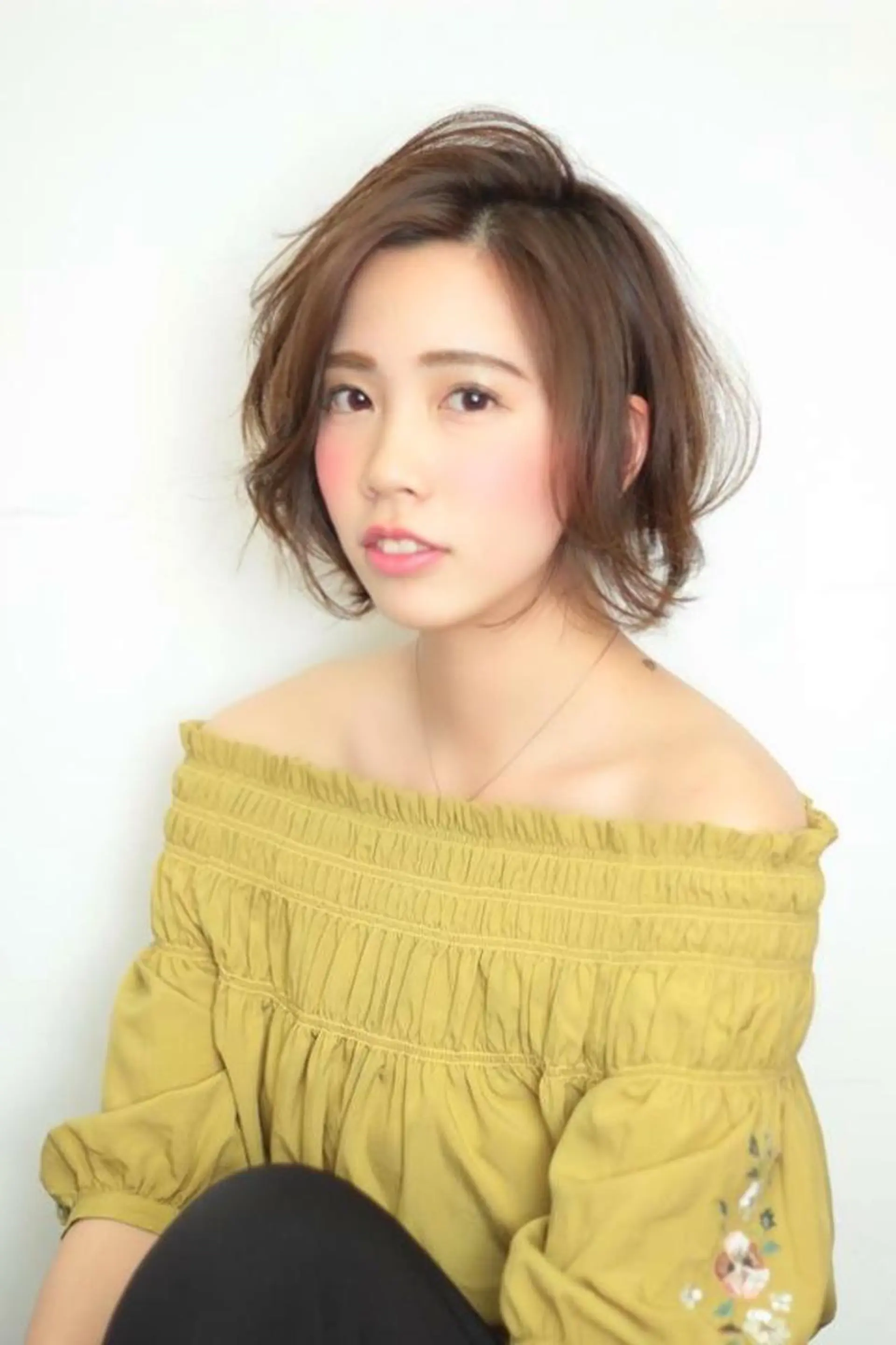 ショート ショートボブ ボブ くせ毛 ショートヘア ヘアカラー トリートメント 青木 大輔のヘアスタイル