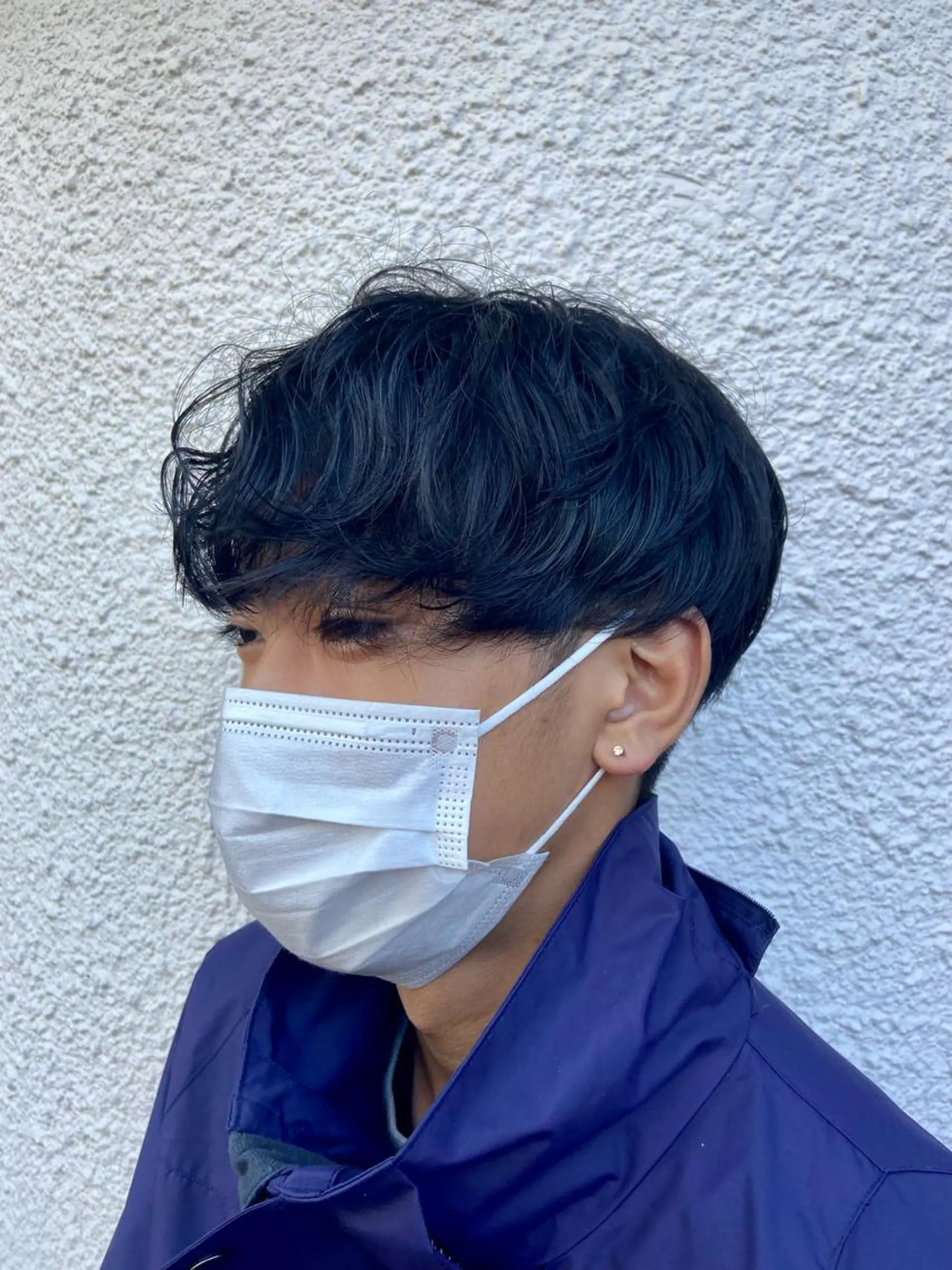 ショート パーマ メンズ マッシュ メンズパーマ 髪質改善・縮毛・ 艶髪カラー　Maruのヘアスタイル