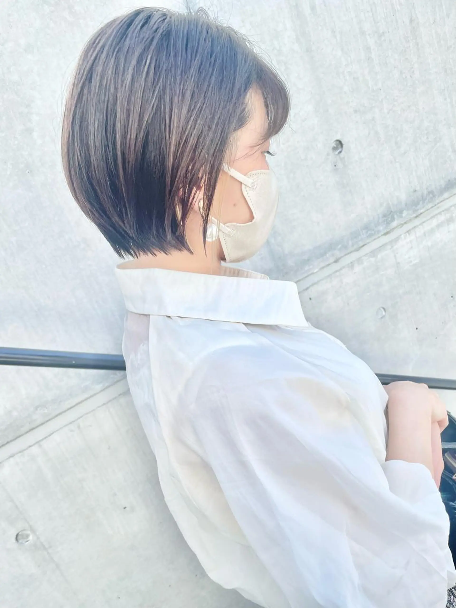 ショート カラー ショートボブ ハンサムショート アディクシーカラー イヤリングカラー ハイライトカラー カット ヘアカラー トリートメント ショートボブ髪質改善 縮毛矯正のプロ山道潤のヘアスタイル