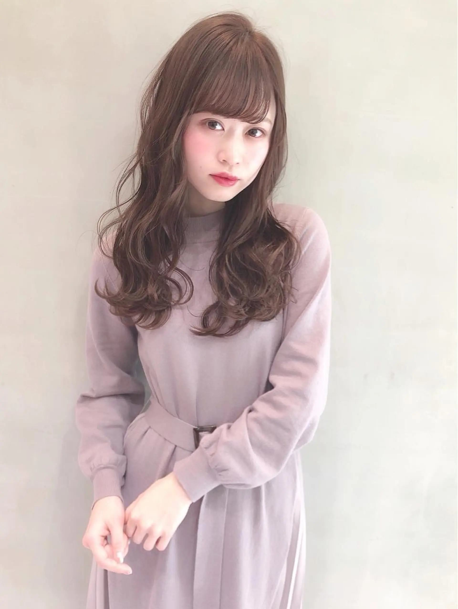 ロング カット ヘアカラー トリートメント 具志 正太のヘアスタイル