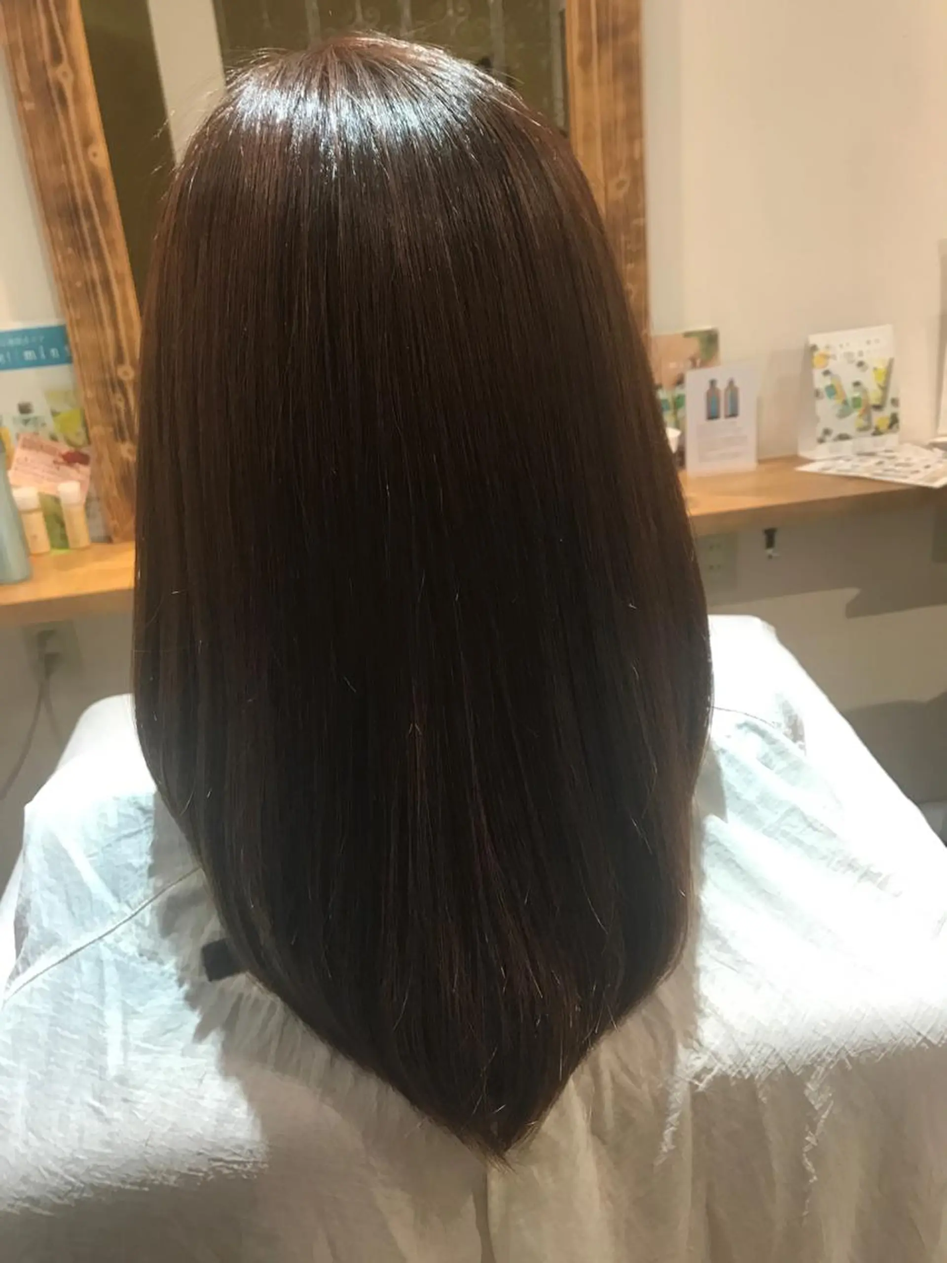 ロング カラー 髪質改善×矯正🫧 韓国ヘアasamiのヘアスタイル