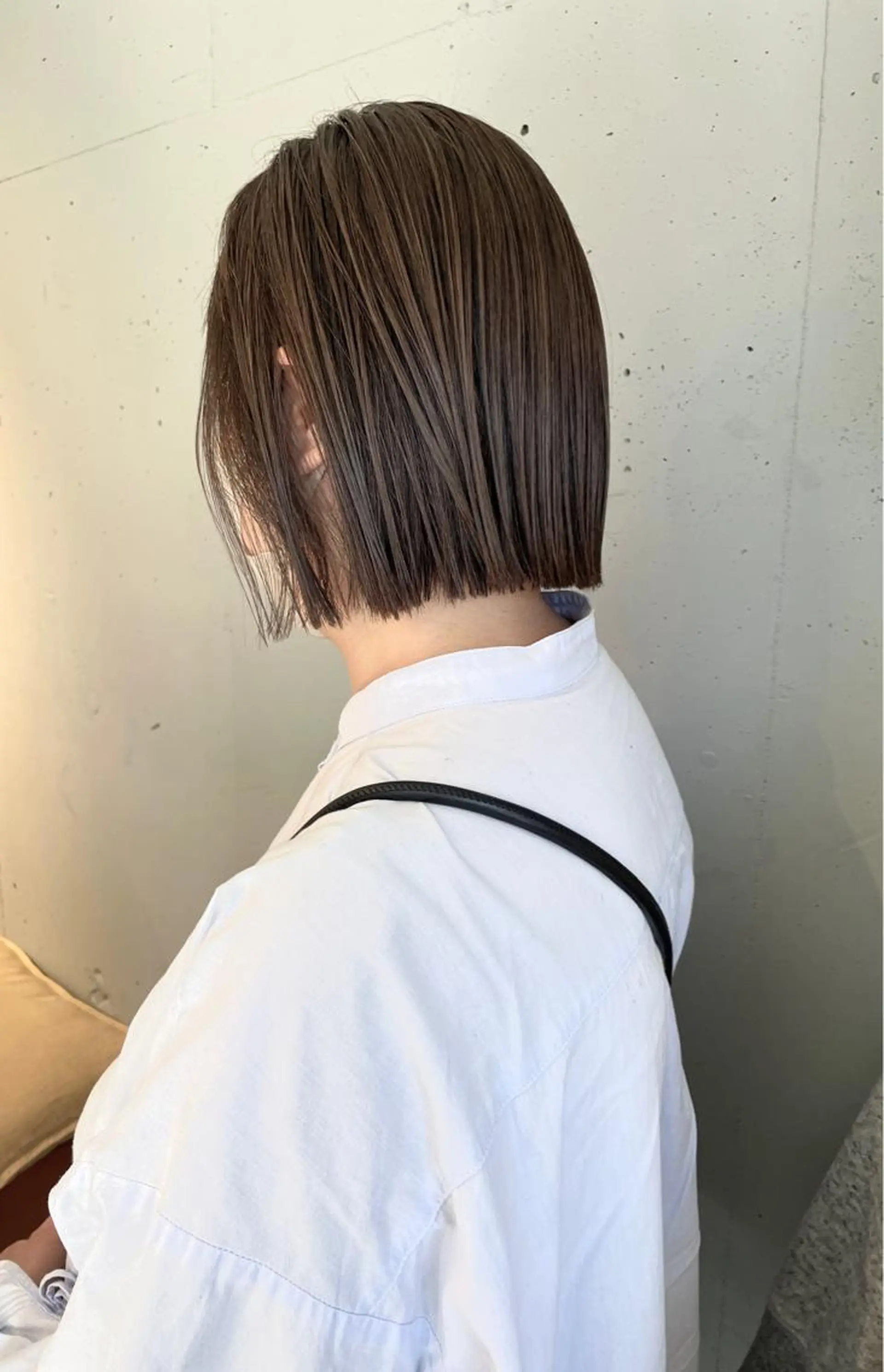 ミディアム カラー 東 みのりのヘアスタイル