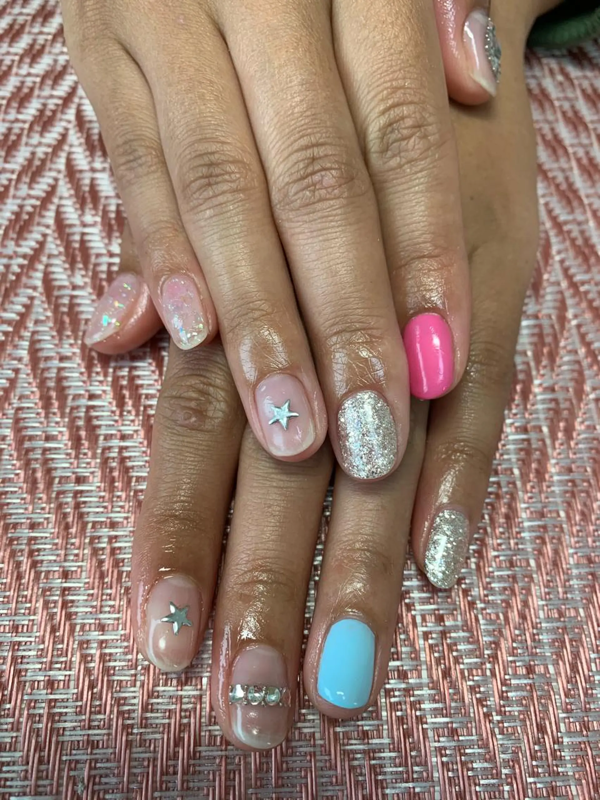 ショート ネイル rukianail 新里のネイルデザイン