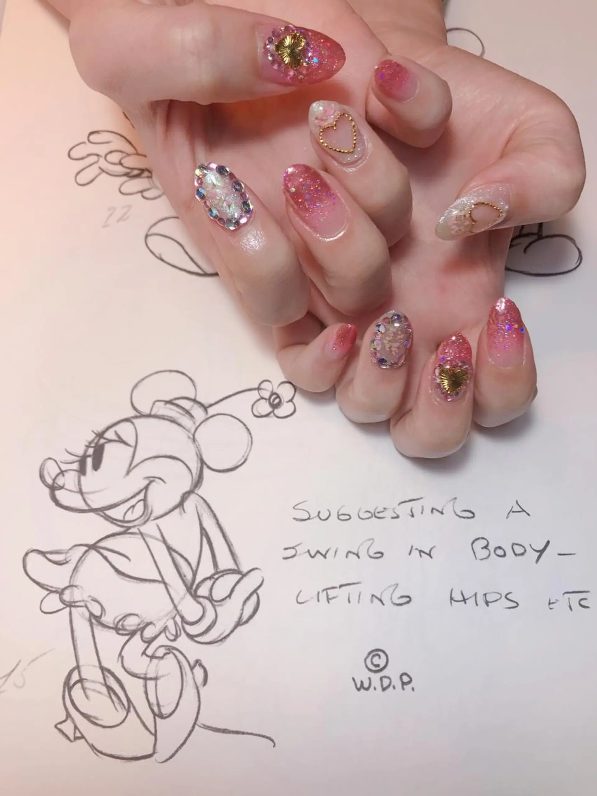 ネイル ラメ(グリッター) owlnail /持込みデザイン専門のネイルデザイン