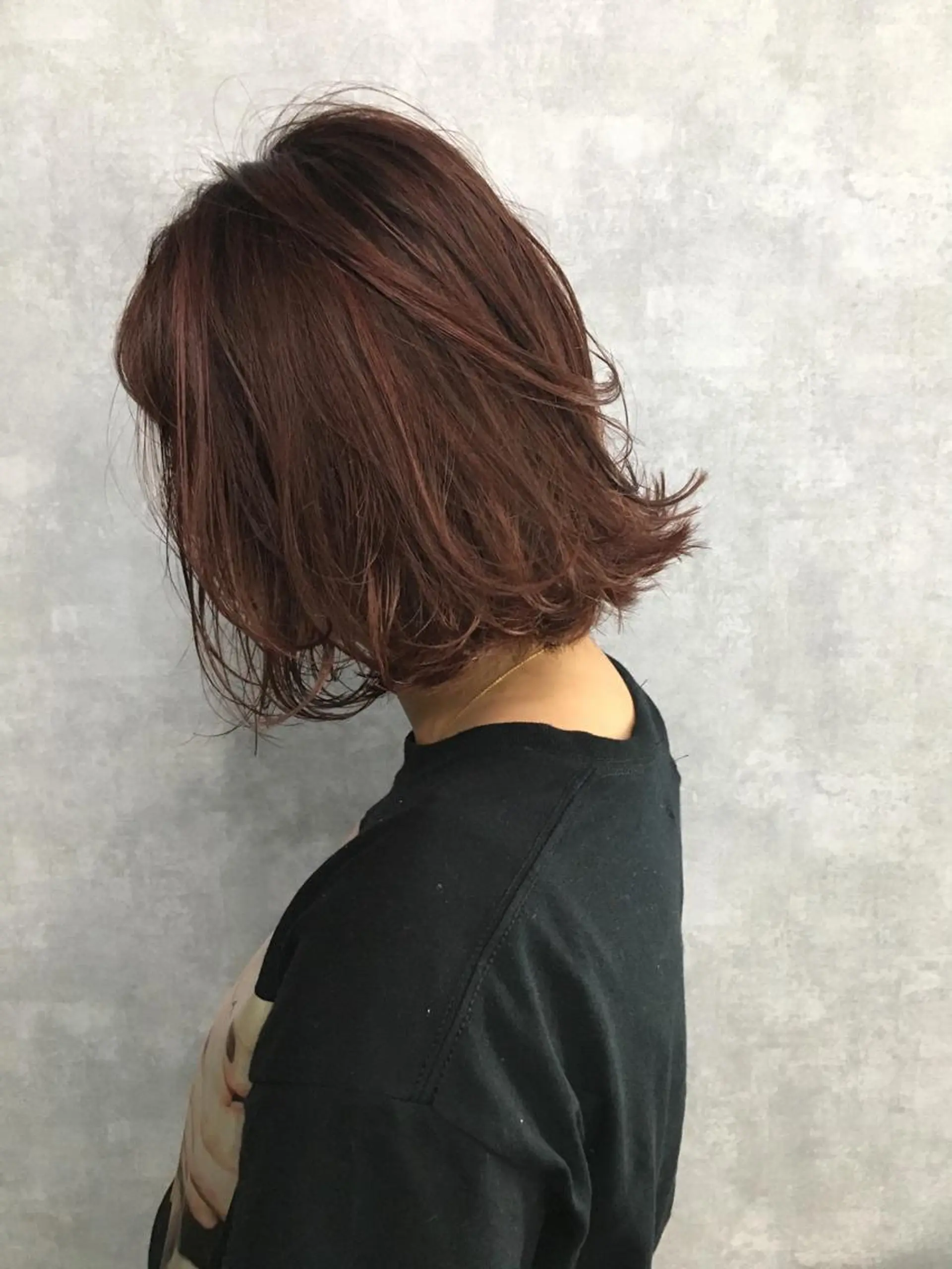 ショート カラー レイヤーカット BLend 渋谷のヘアスタイル