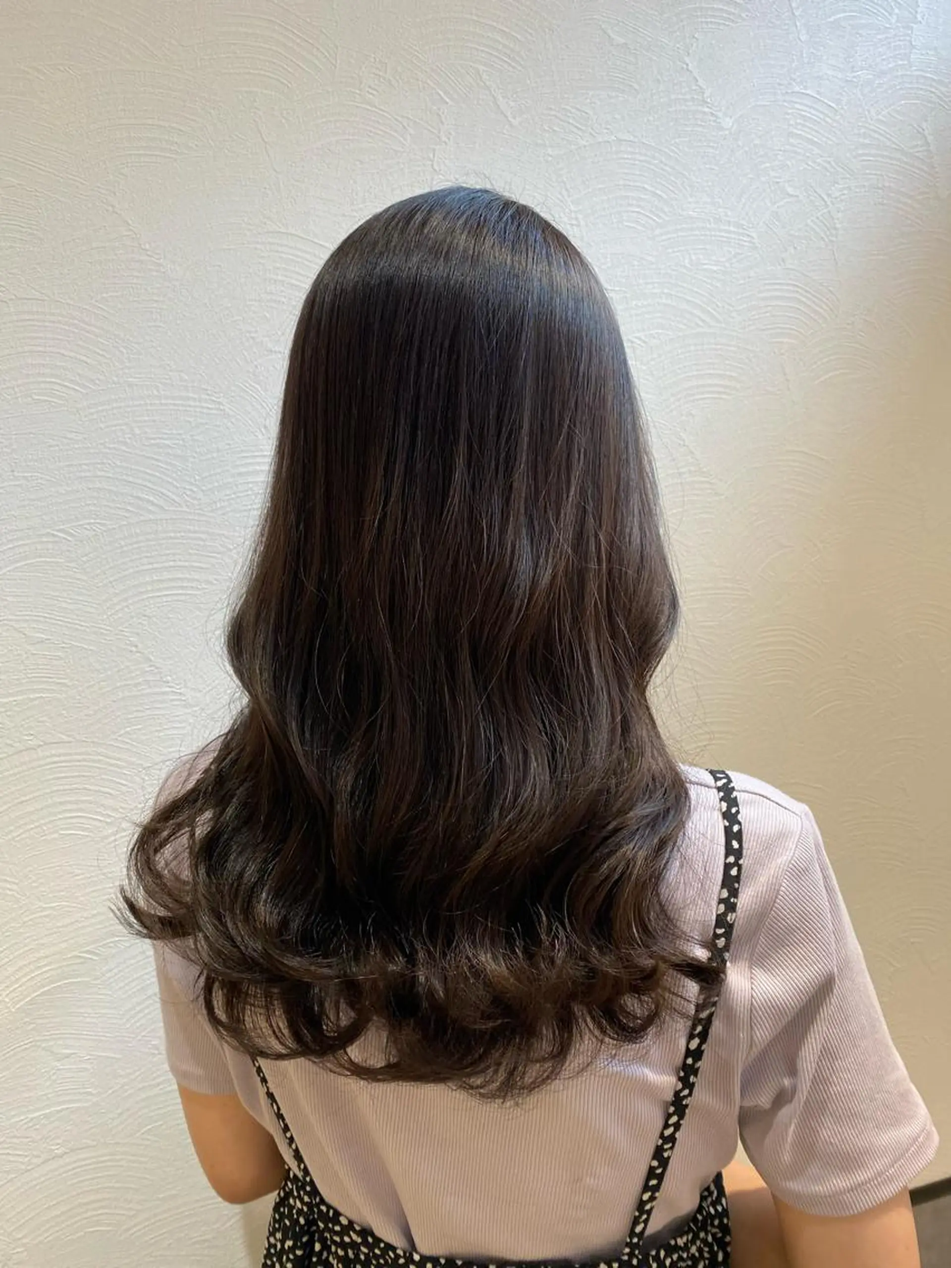 ロング カラー カット トリートメント やまぐち あやみのヘアスタイル