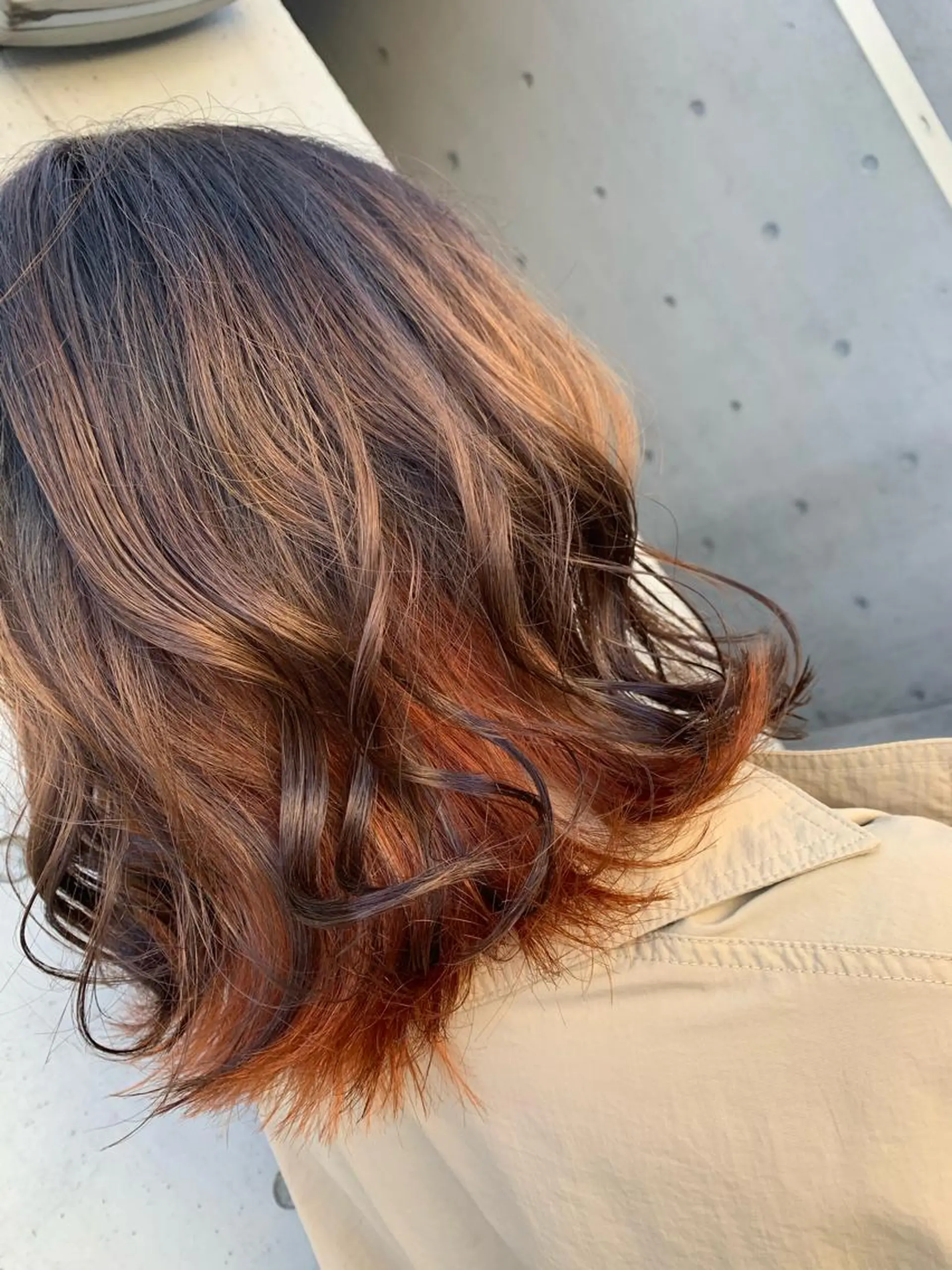ミディアム 通い続けられるサロン ママ美容師　明日香のヘアスタイル