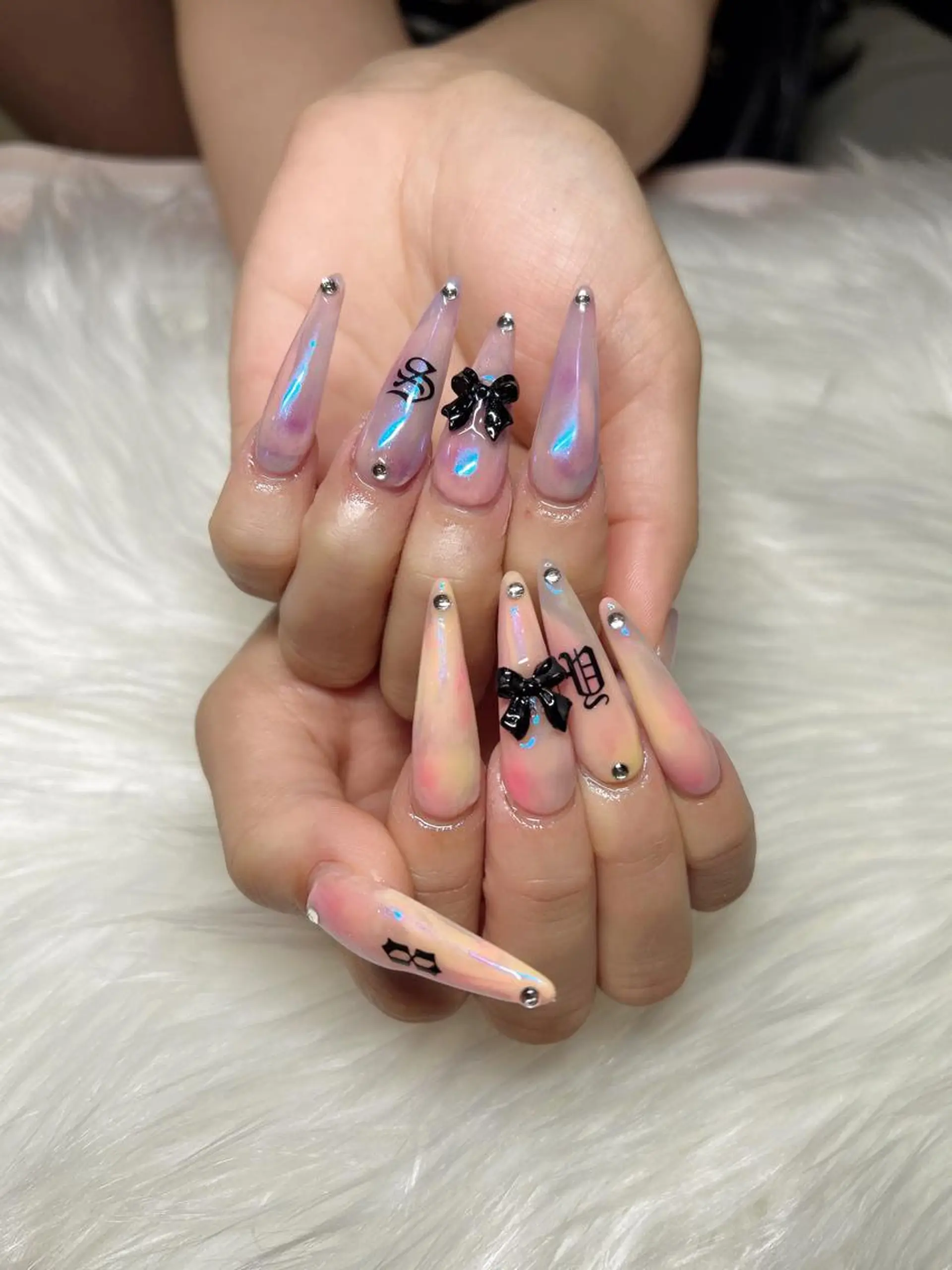ロング ネイル 《LB》ラブリエ Nail&eyeのマツエク・マツパデザイン
