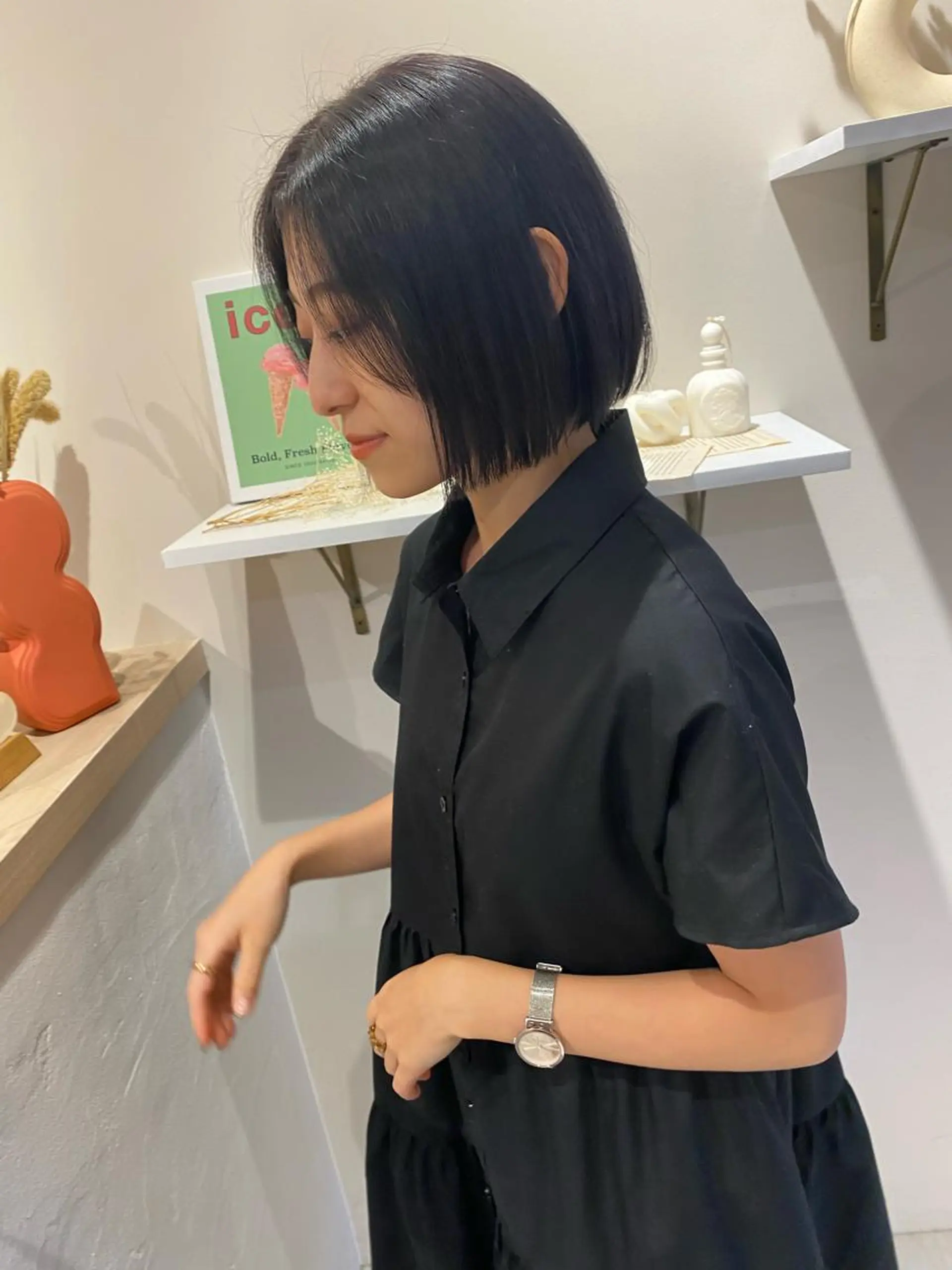 ショート うる艶ヘア♡韓国好き 透明感　shotaのヘアスタイル