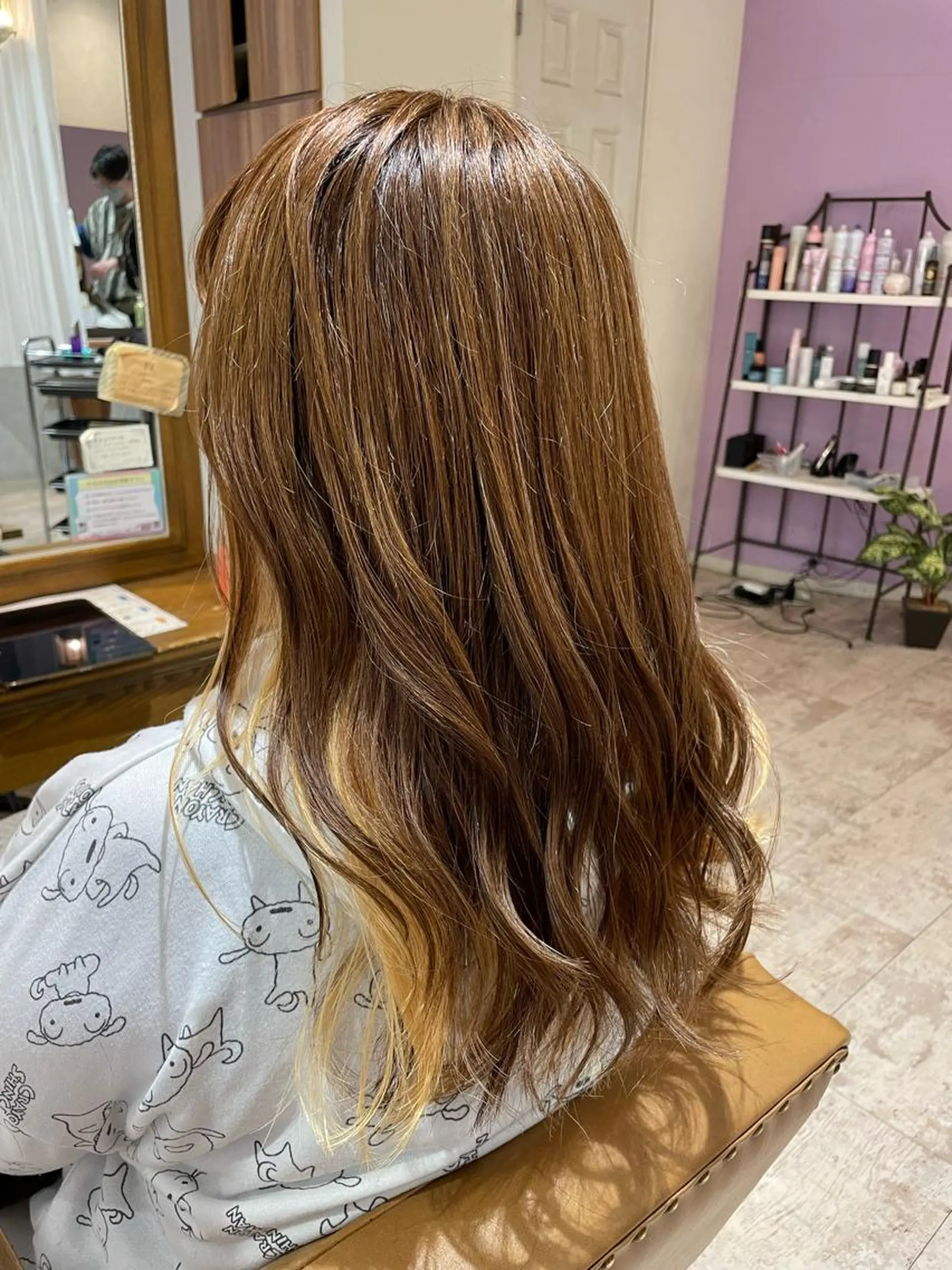 ロング 小川 夏生のヘアスタイル