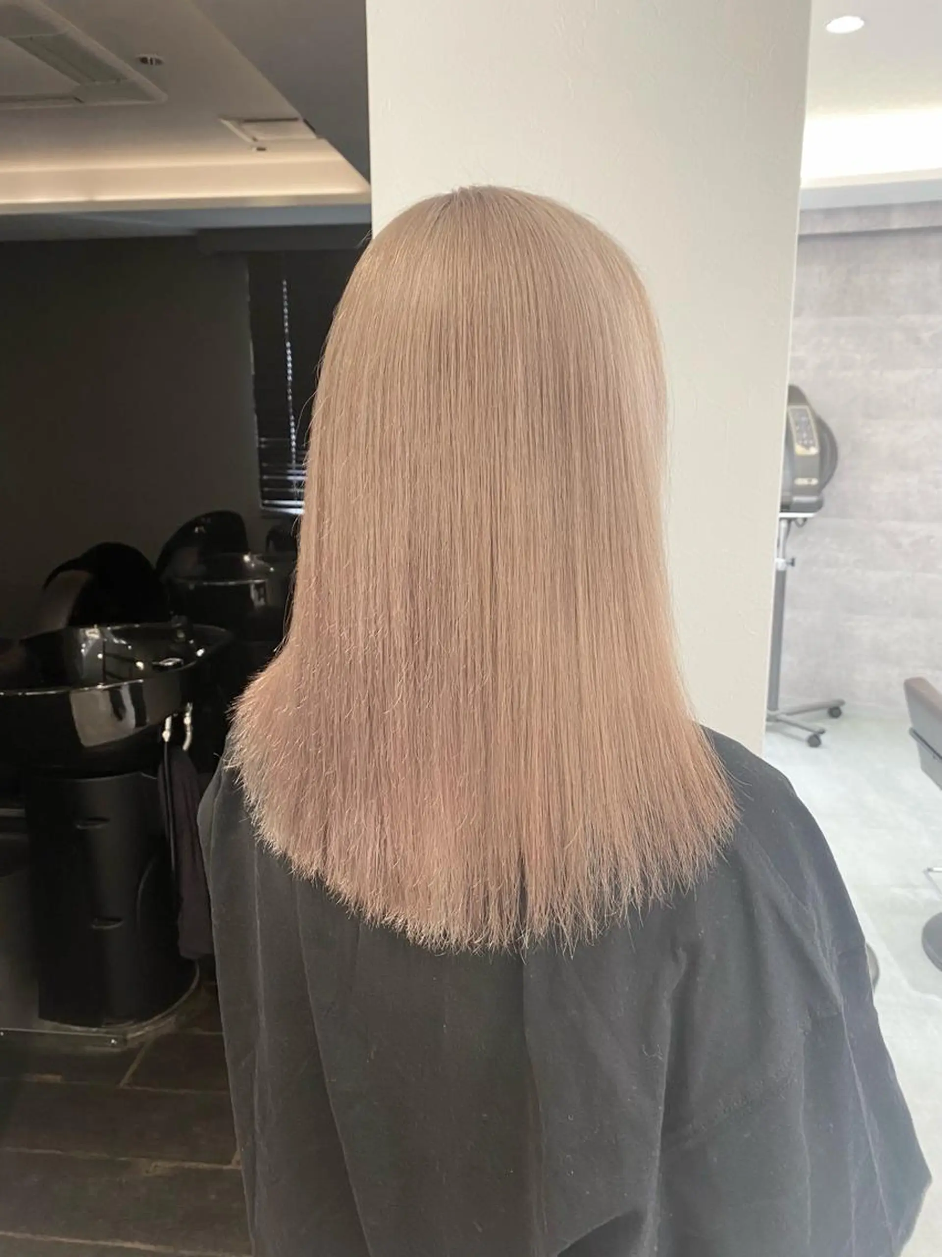 ロング カラー ヘアカラー ハイトーン特化サロン 🍑momo🍑のヘアスタイル