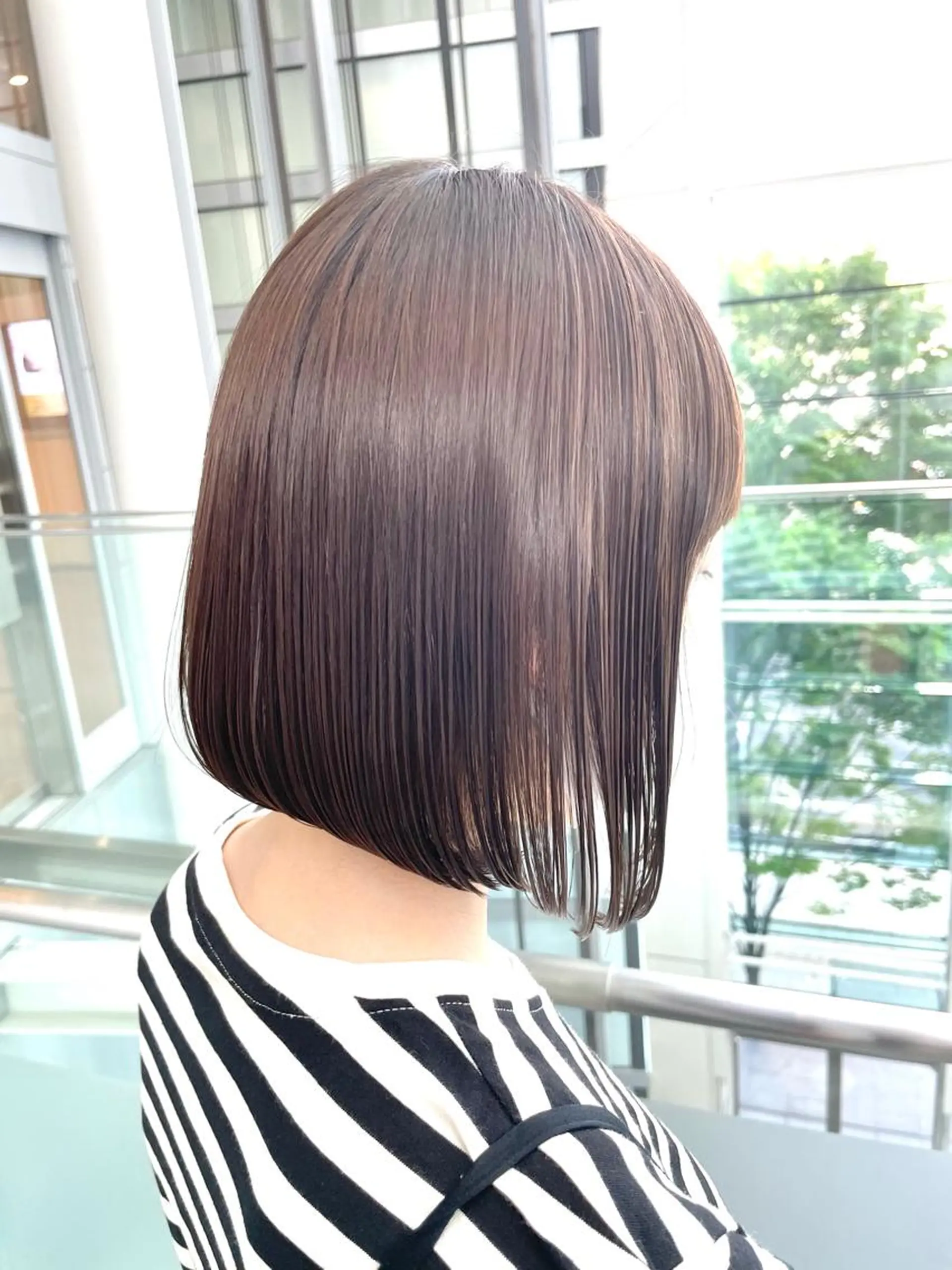 ショート カット 縮毛矯正 トリートメント 東北No.1完全個室 💐梶谷社長のヘアスタイル