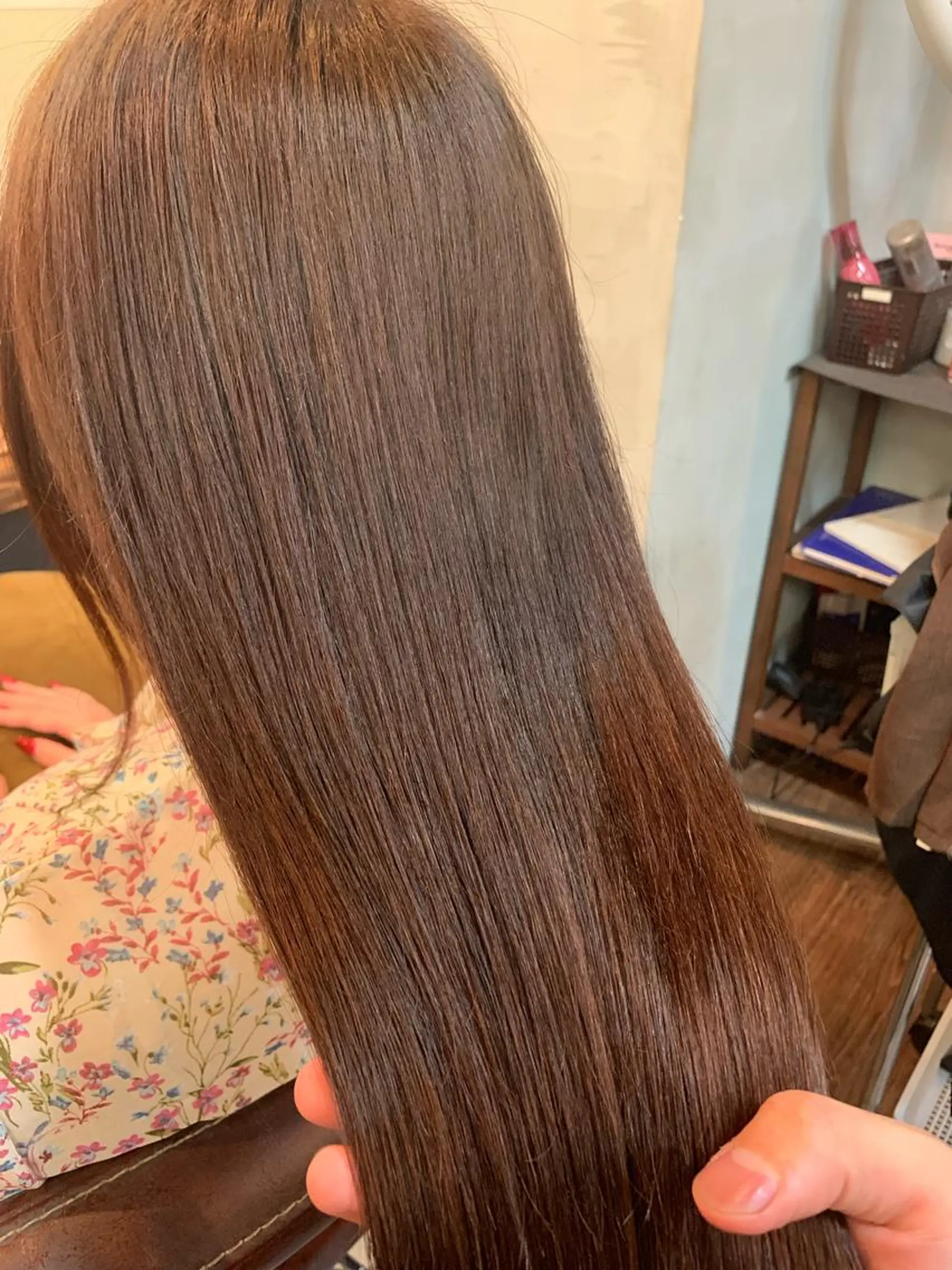 ロング カット 縮毛矯正 トリートメント ヘアセット ✨上村 潤平✨メンズヘア✨のヘアスタイル