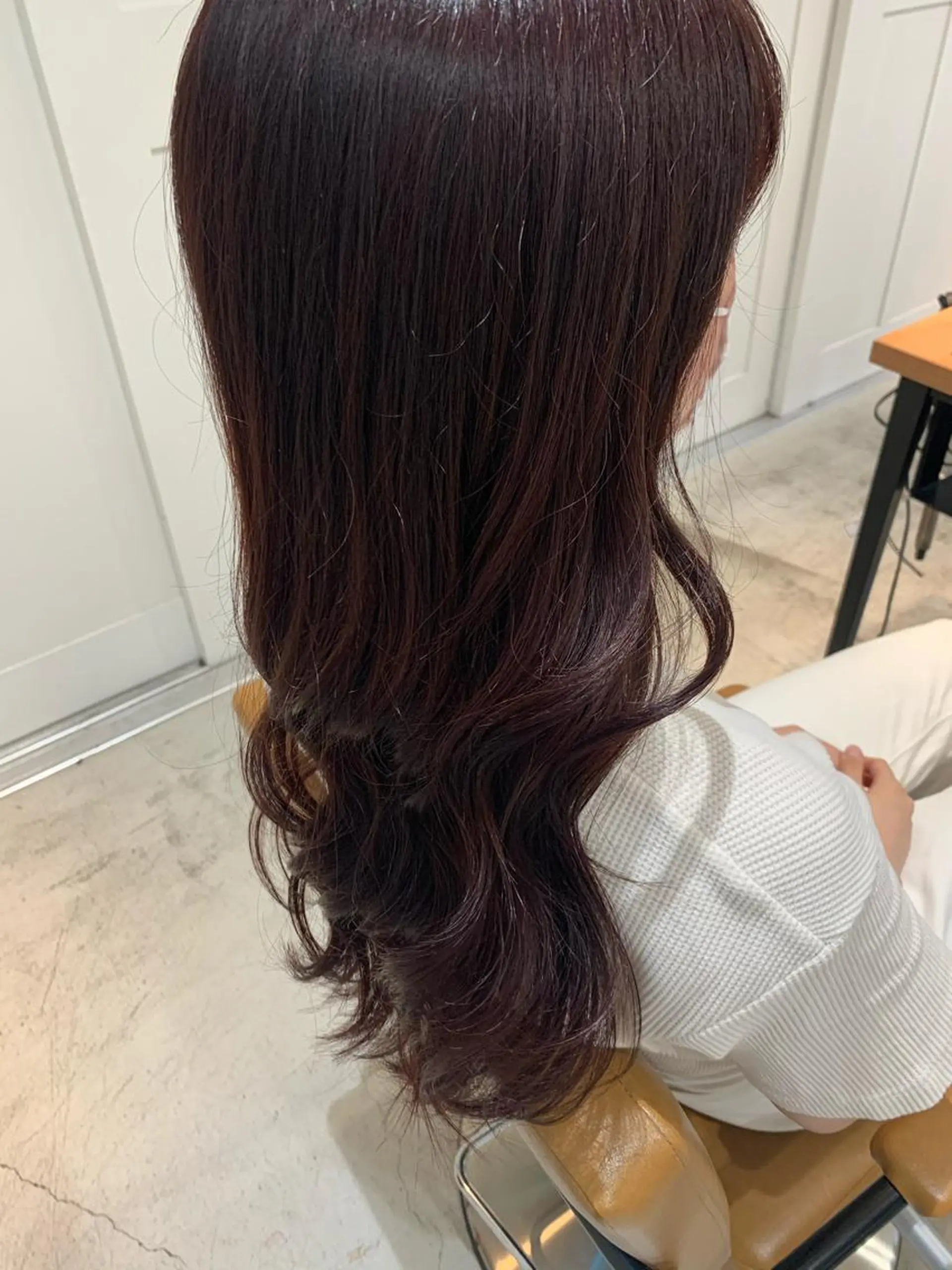 ロング u n aのヘアスタイル