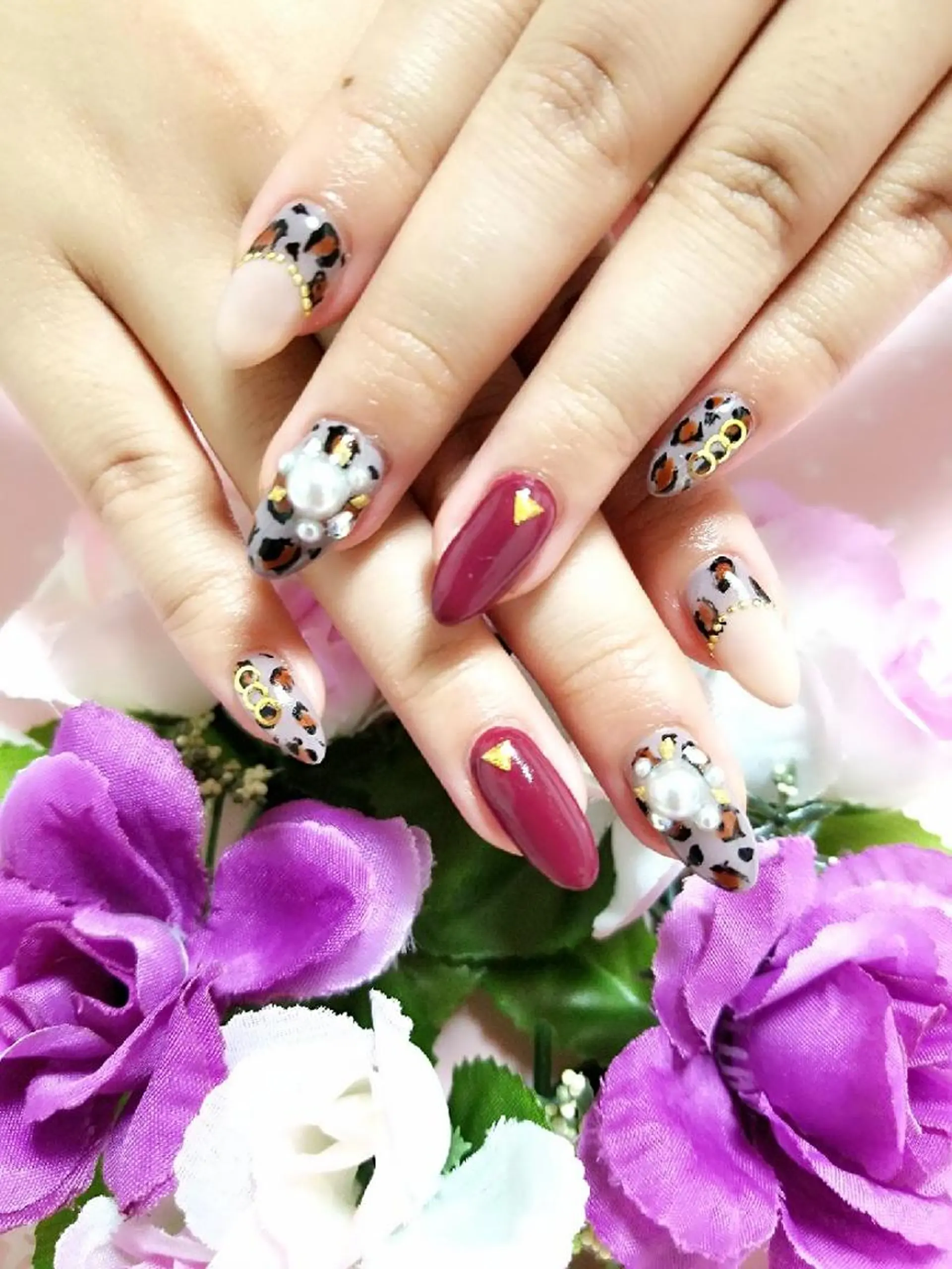 ネイル アニマル柄 nail salon ipuniのネイルデザイン
