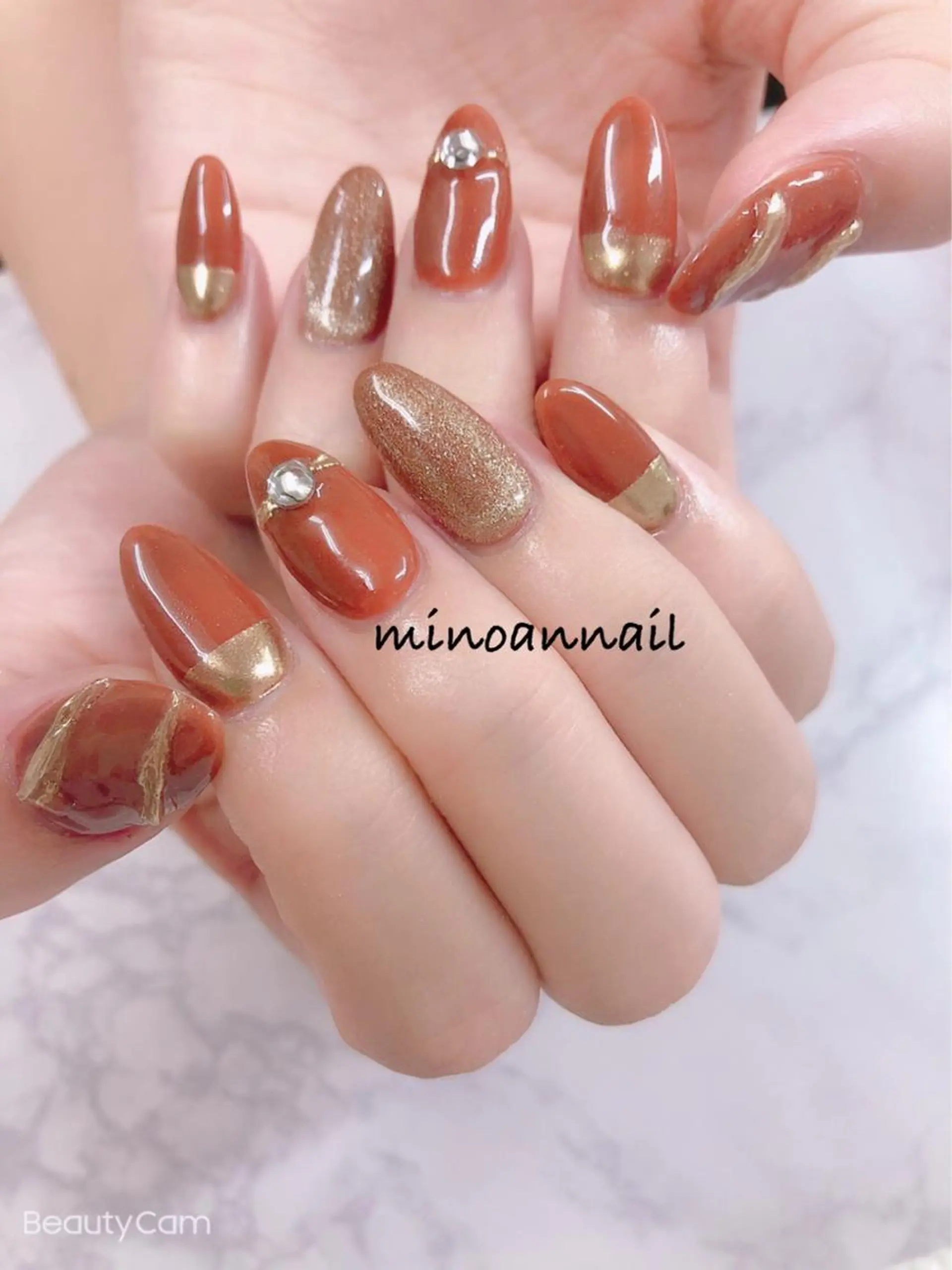 ネイル 美ノ庵ネイルサロン メトロポリタン前店のネイルデザイン