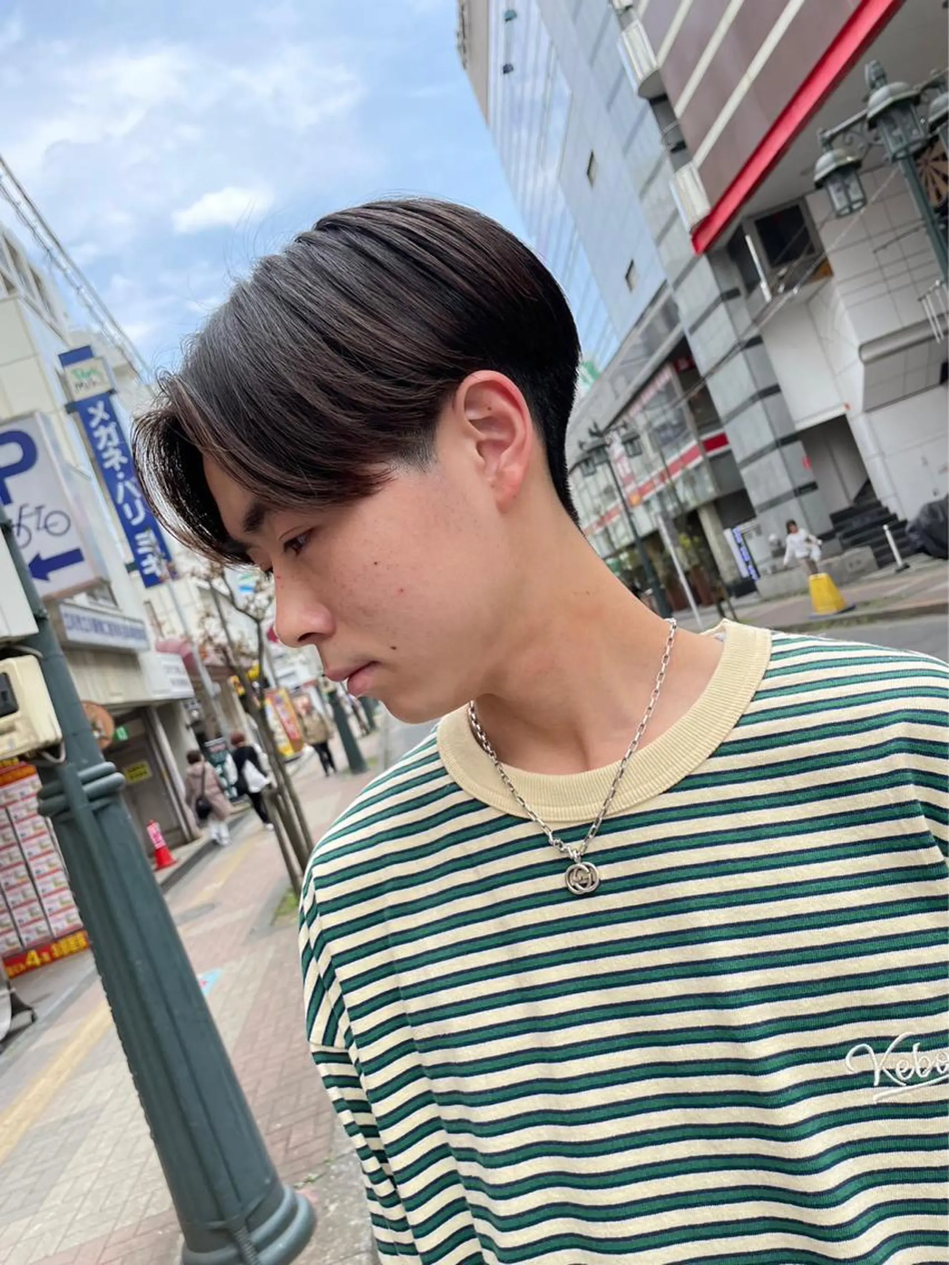 メンズ カット パーマ パーマ特化/フェザー パーマシャドウ/真生のヘアスタイル