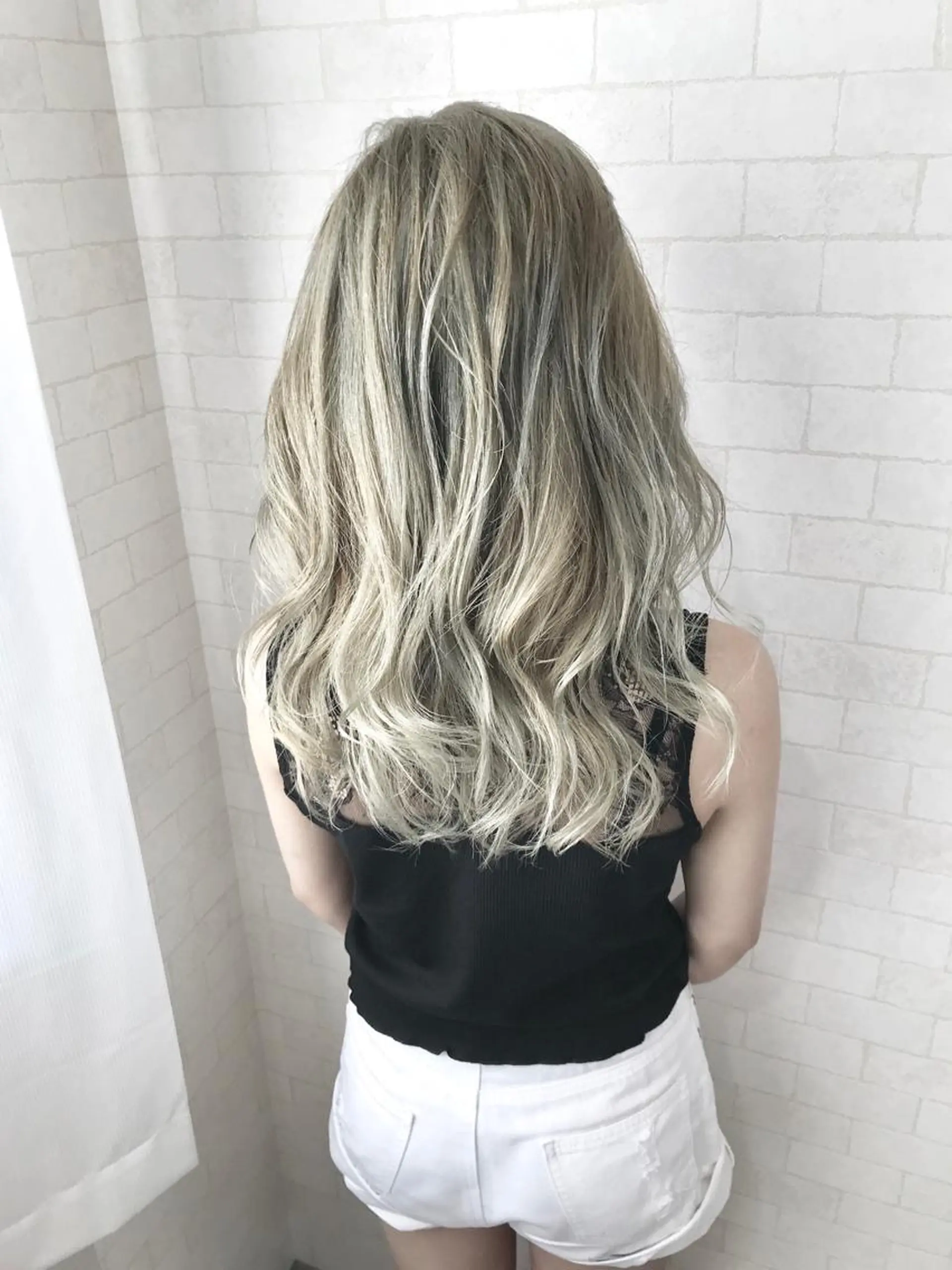 セミロング 神野 雅樹のヘアスタイル