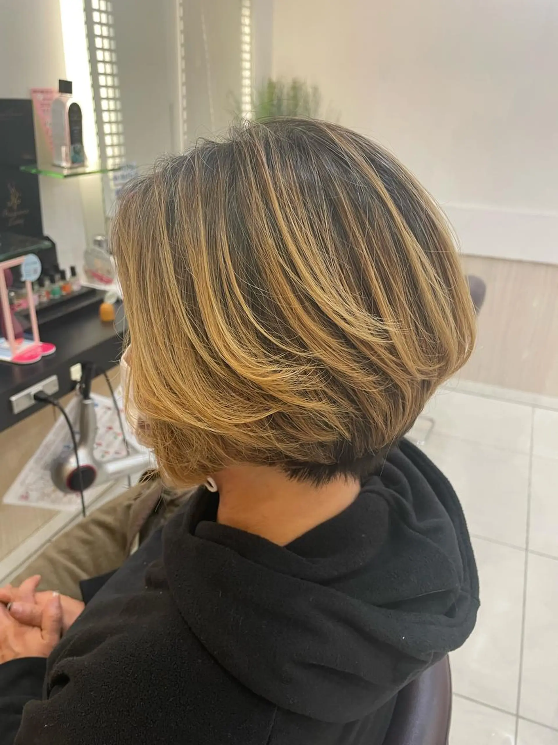 ショート カラー ヘアアレンジ リリー /Men's/パーマのヘアスタイル