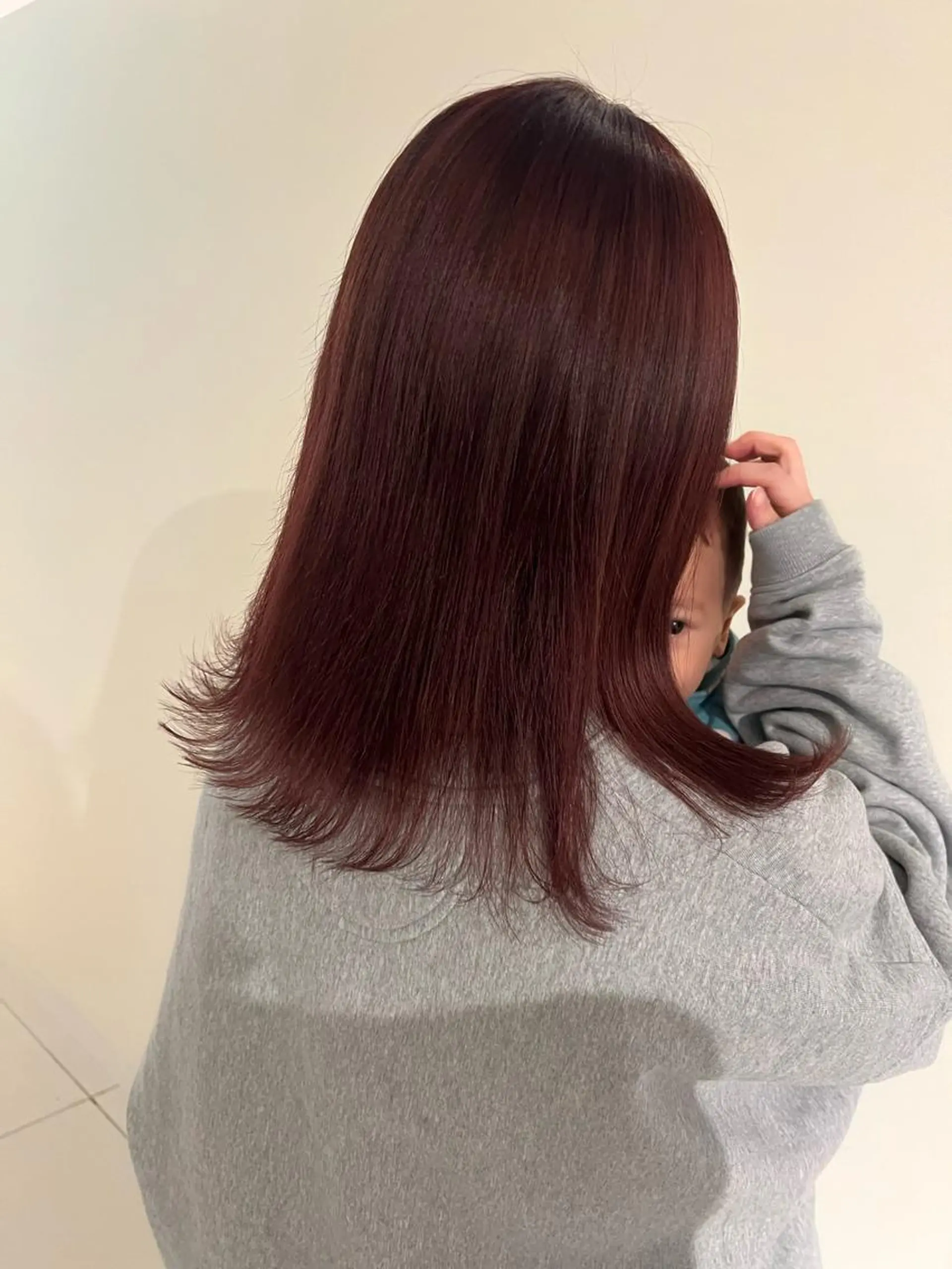 セミロング 🫧ツヤ髪個室美容室 安食茉莉🫧のヘアスタイル