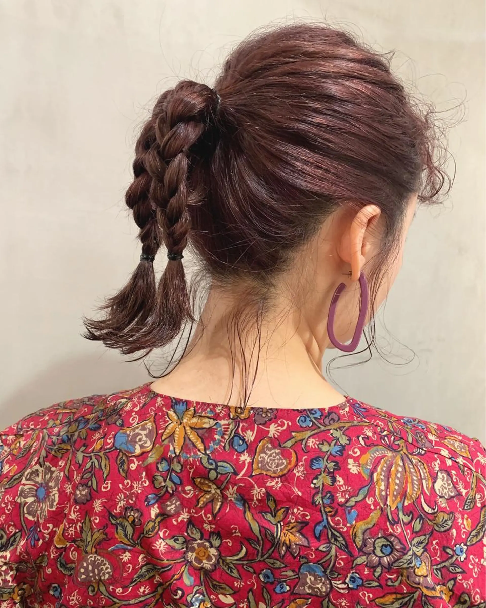 ミディアム カラー ヘアアレンジ ヘアカラー トリートメント 優作 〜圧倒的信頼〜のヘアスタイル