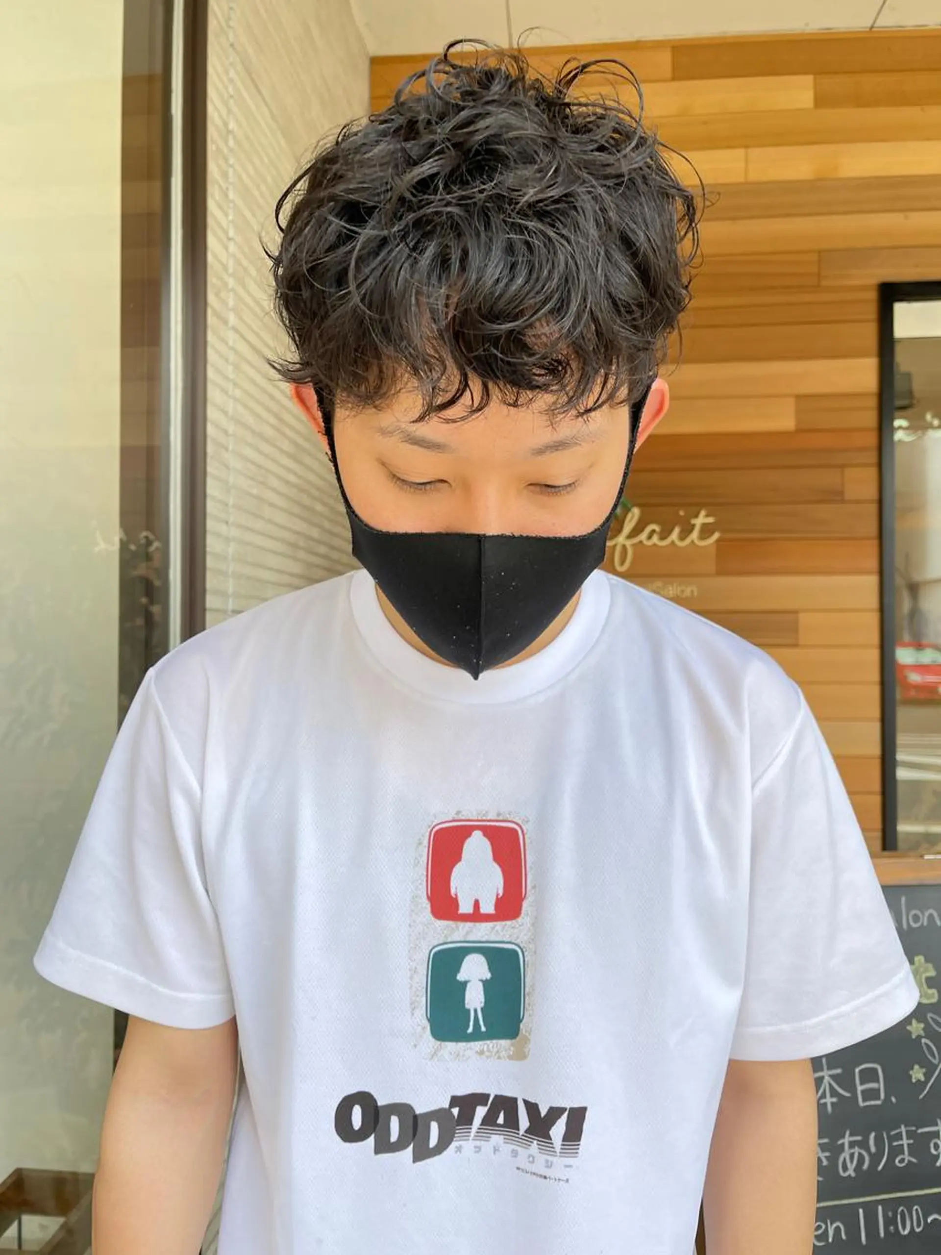 パーマ メンズ カット パーマ 【AMANEQ】 yuka🦋のヘアスタイル