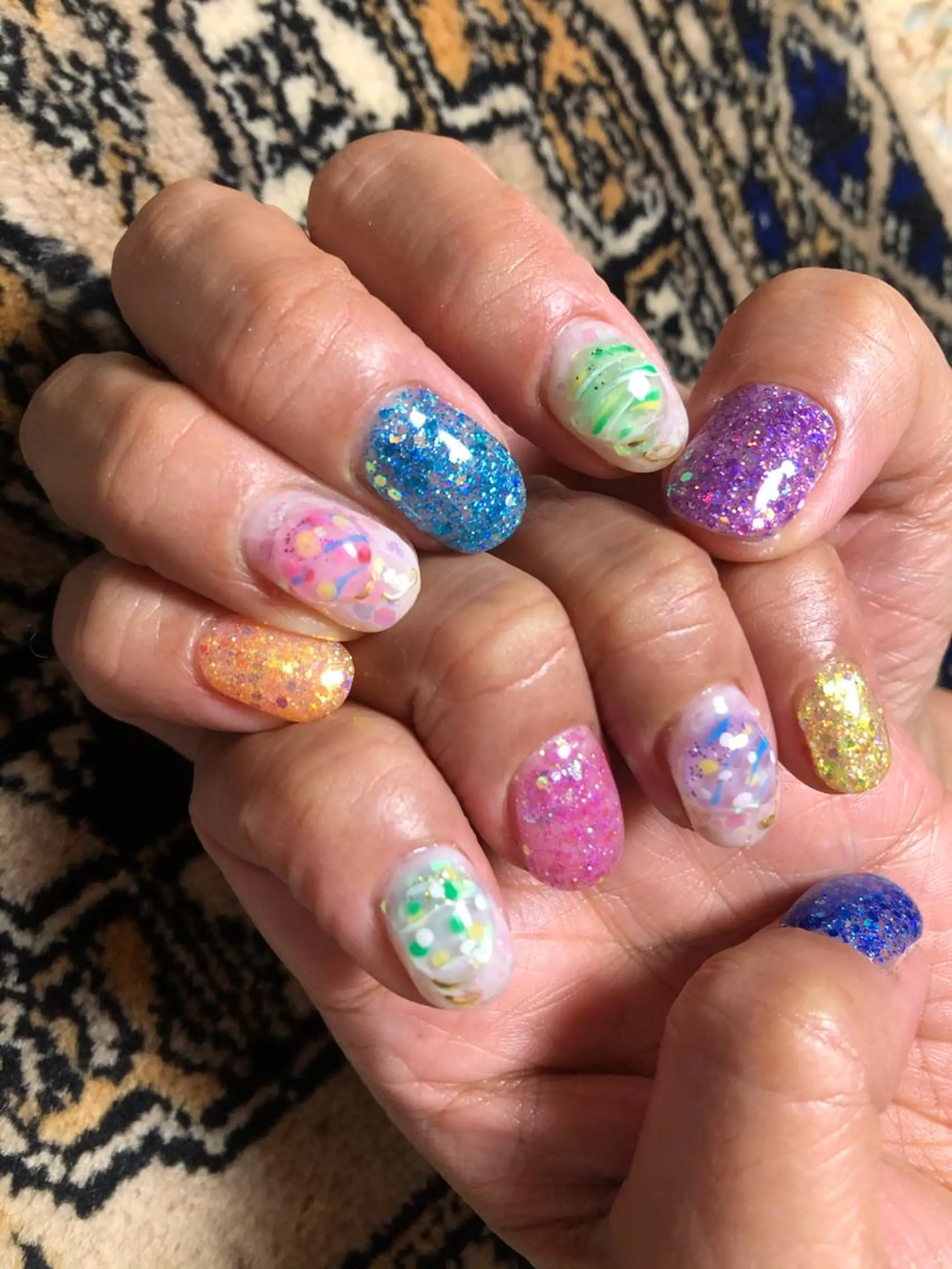 ネイル Yakko pas á pasのネイルデザイン