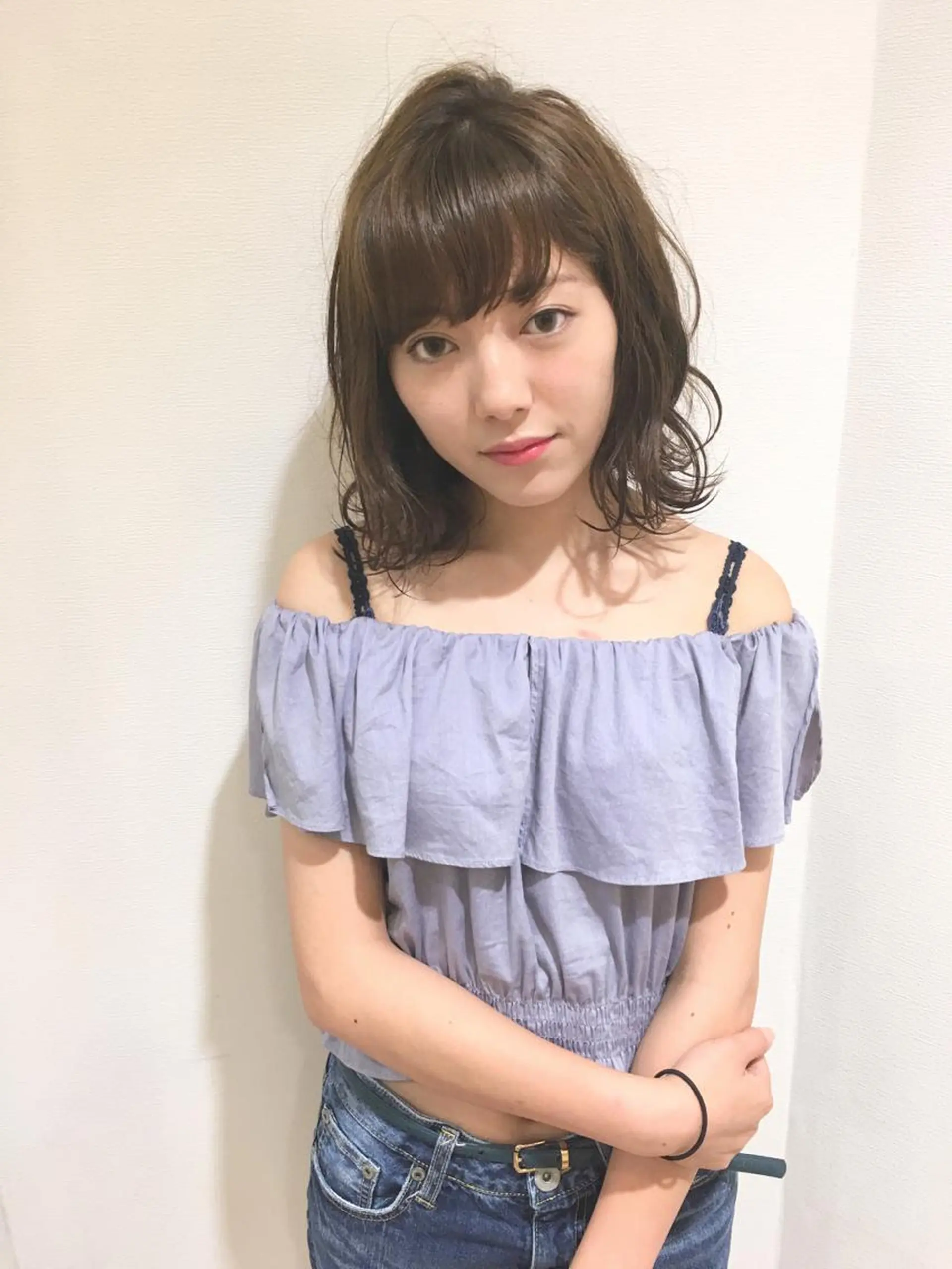 ショート カラー 切りっぱなしボブ アッシュ ハイトーンカラー ボブ ディレクター ノナカのヘアスタイル