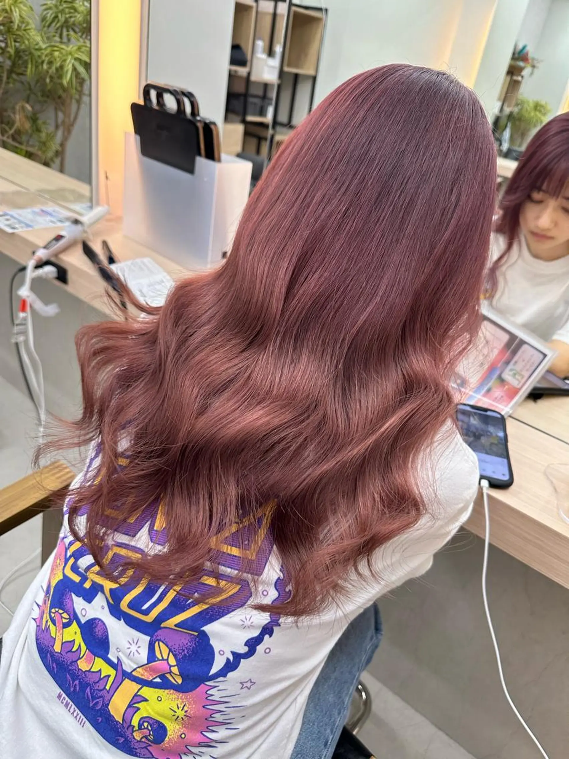 セミロング カラー ヘアカラー トリートメント 𝐑𝐲𝐮𝐤𝐢 【店長】ALEAPのヘアスタイル