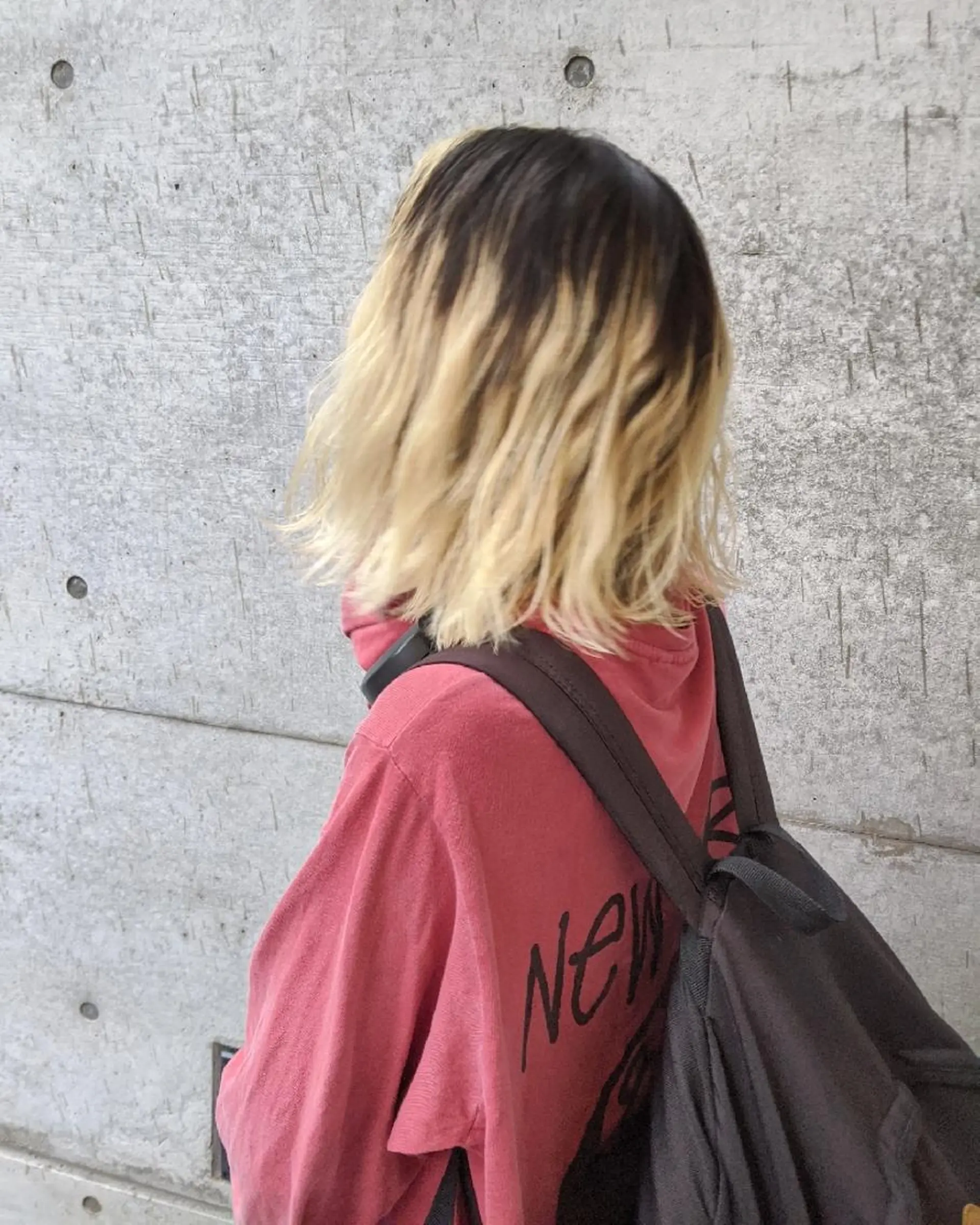 ミディアム カラー ヘアアレンジ mowen RUIのヘアスタイル