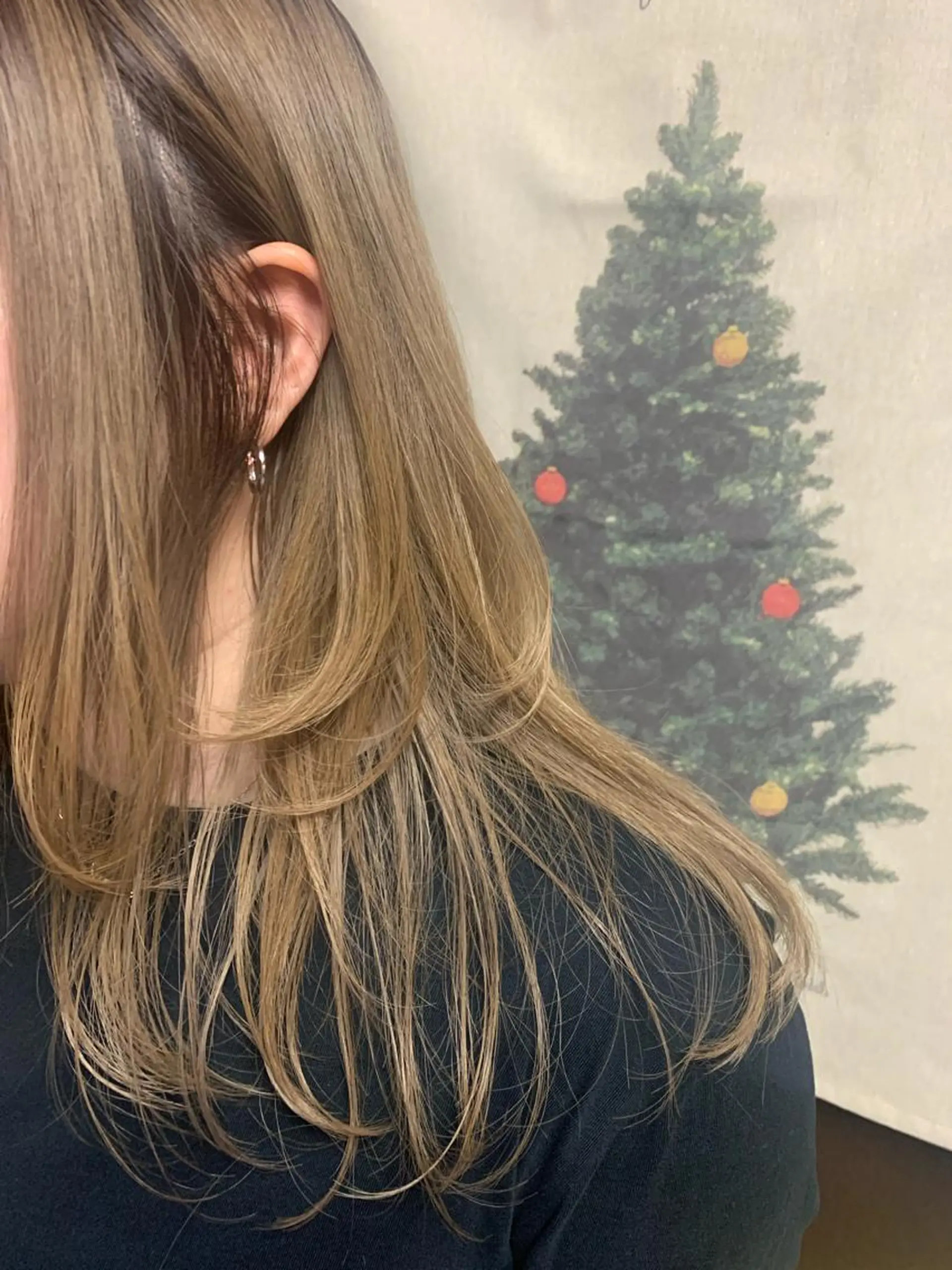 セミロング レイヤーカット SUZUNO🤎ボブ レイヤー🫧顔周りのヘアスタイル