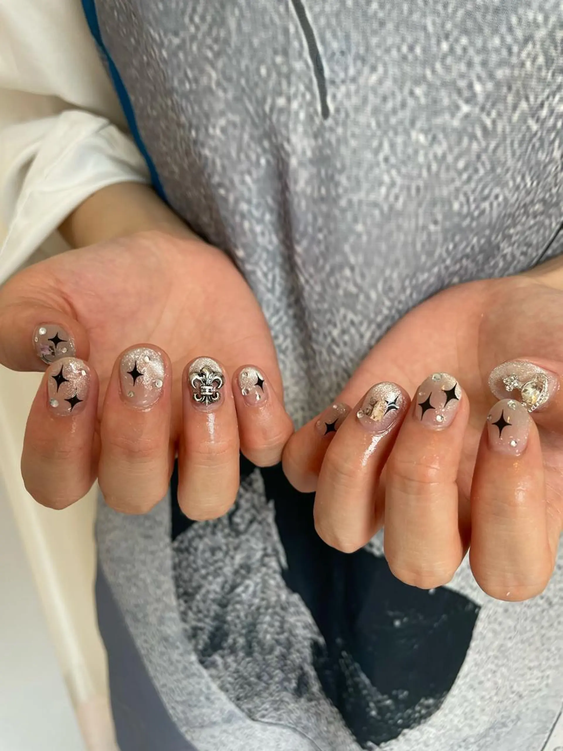 ネイル 束感まつ毛/ネイル/ LED♥KIRARAのマツエク・マツパデザイン