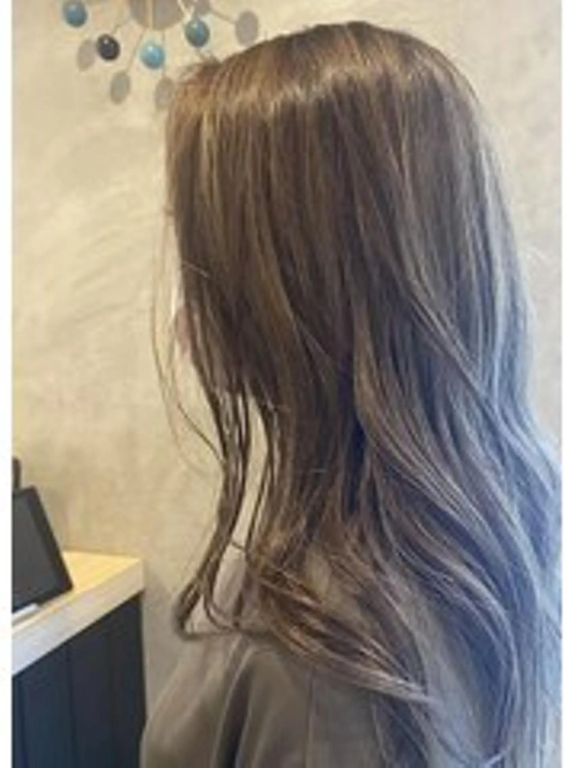 ロング カラー ブリーチなし透明感 カラー✨山仲絢圭のヘアスタイル