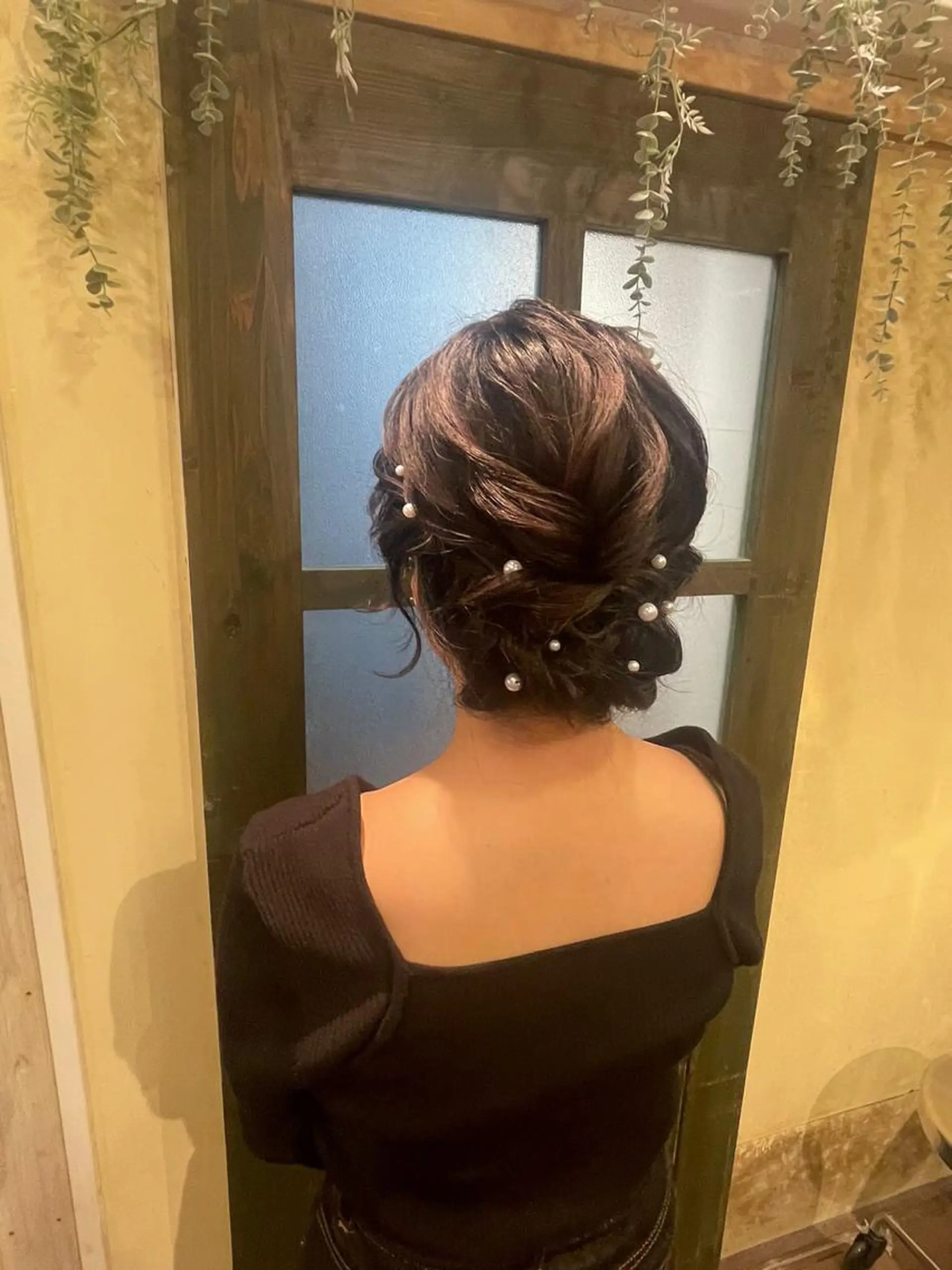 セミロング hair gene所属・君山 希美のヘアスタイル