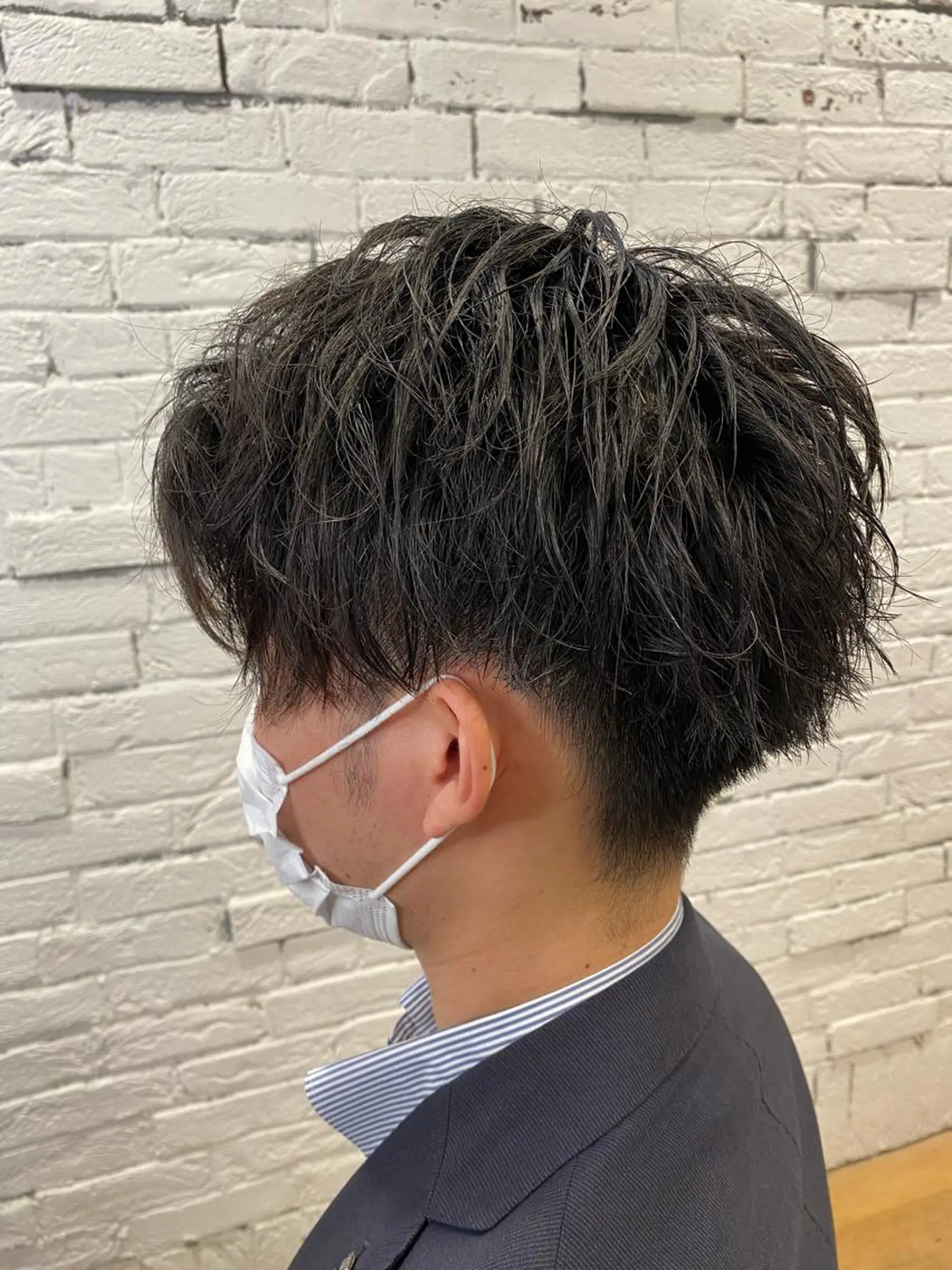 メンズ 前田 輝のヘアスタイル