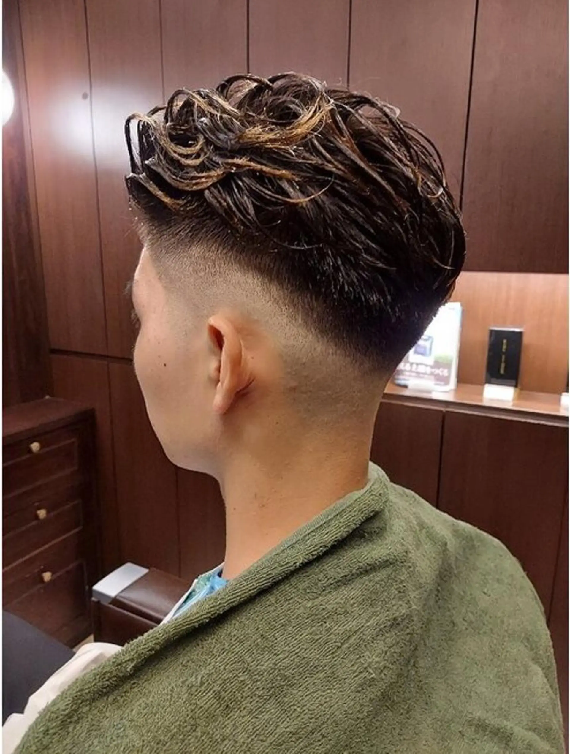 メンズ ショート BARBERSTAG 上拂恭平のヘアスタイル