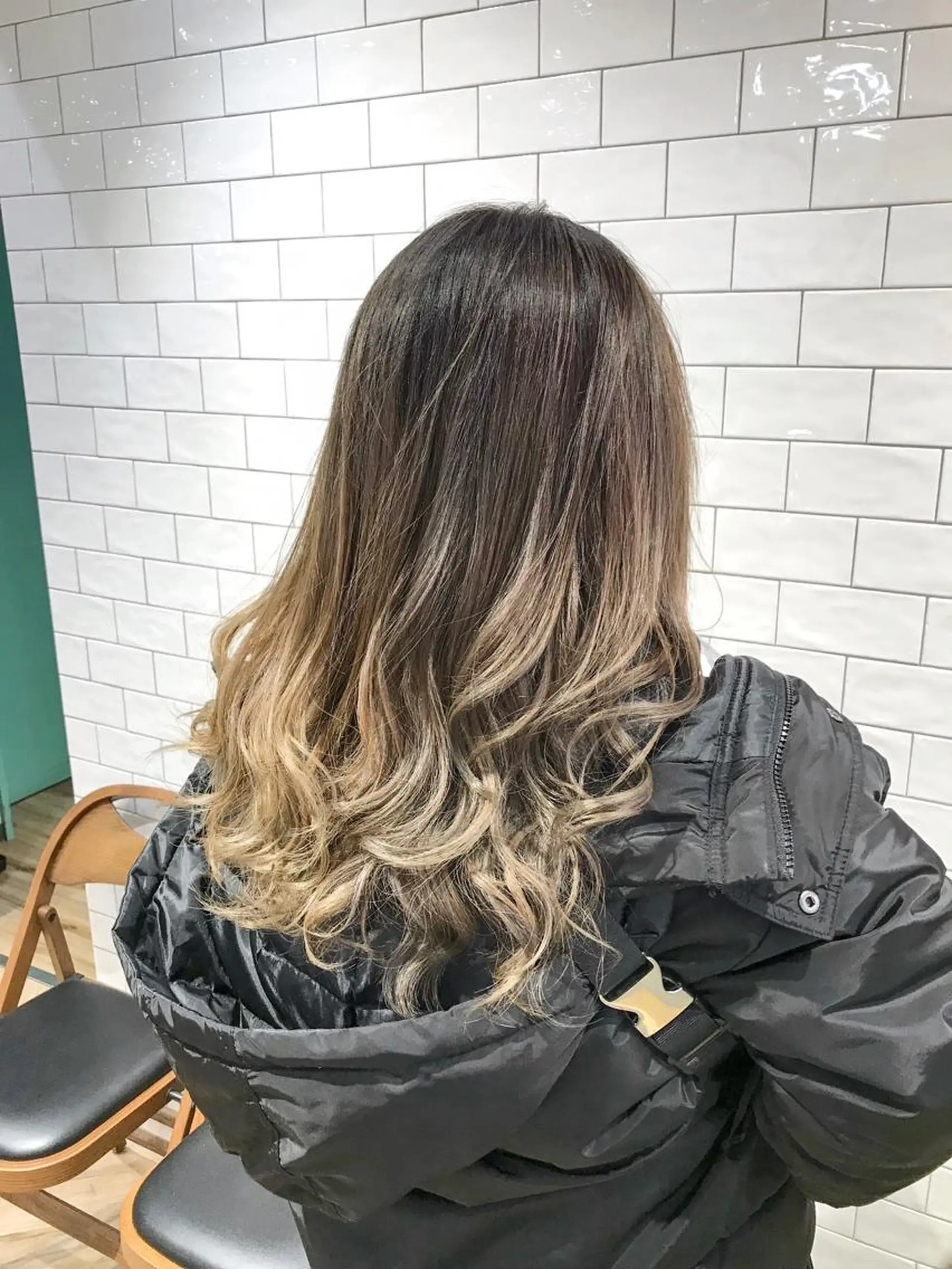 ロング カラー 原山 直人のヘアスタイル