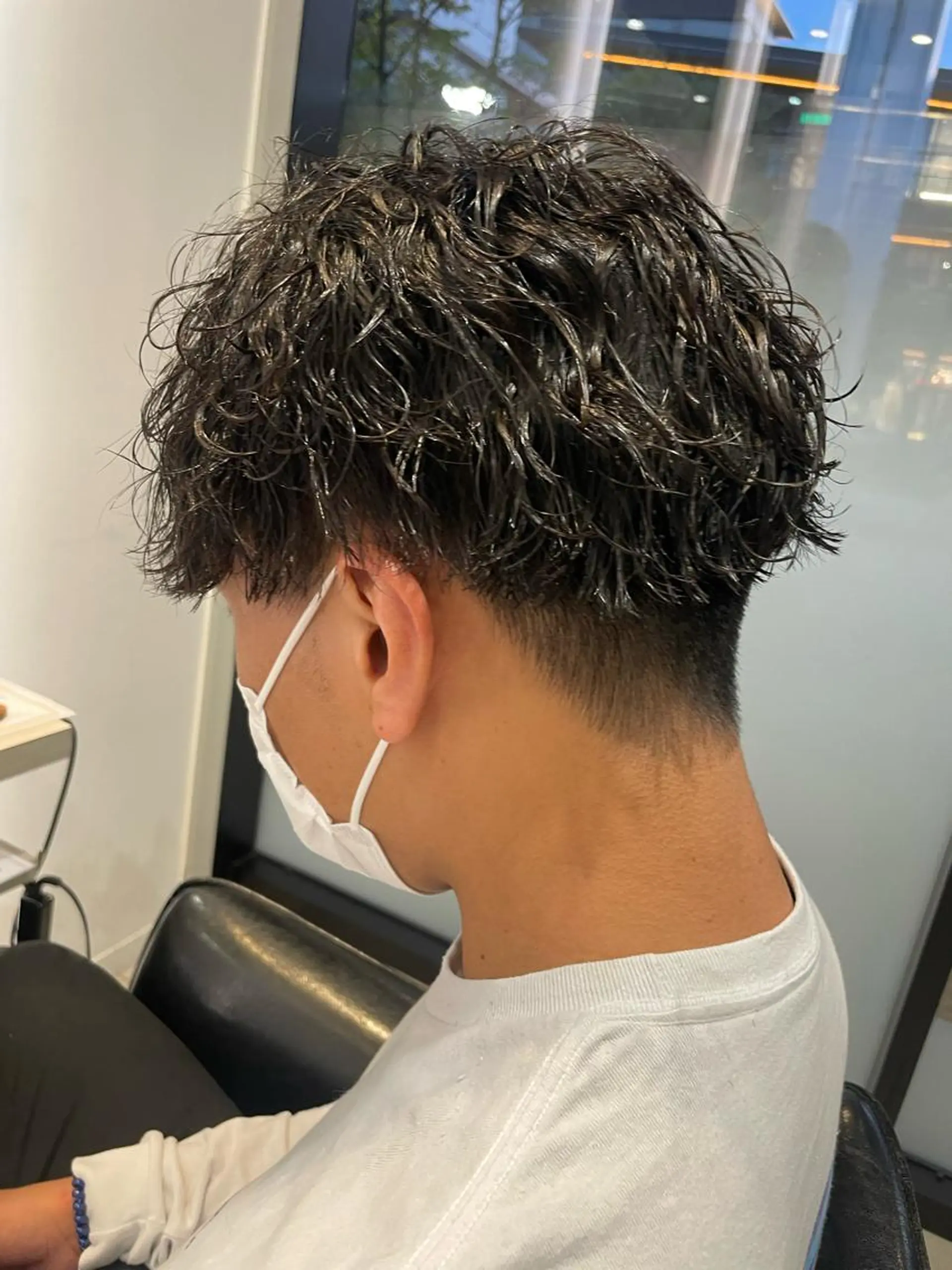 パーマ メンズ メンズパーマ センター南　髪質改善 大引　優のヘアスタイル