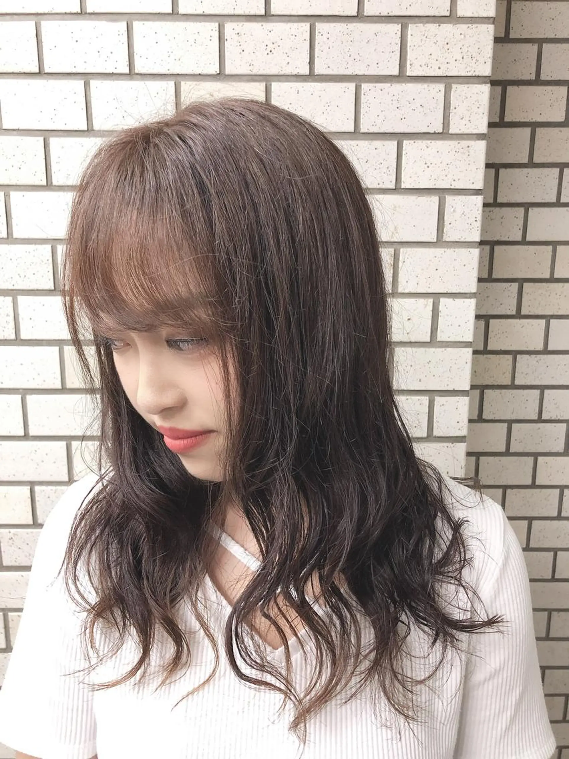 セミロング hair &eye LAWE.店長のヘアスタイル