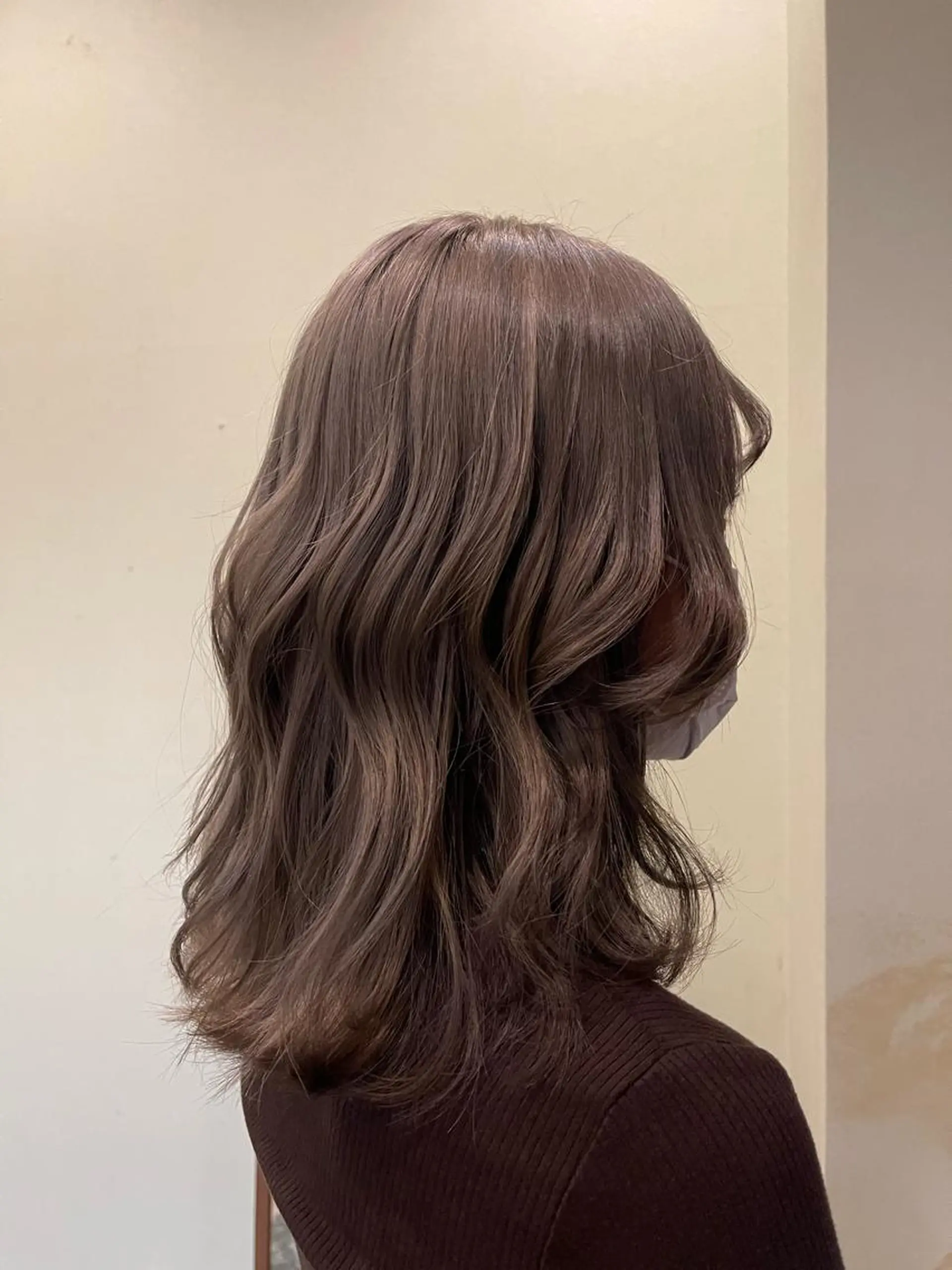 セミロング 杉谷 飛龍のヘアスタイル