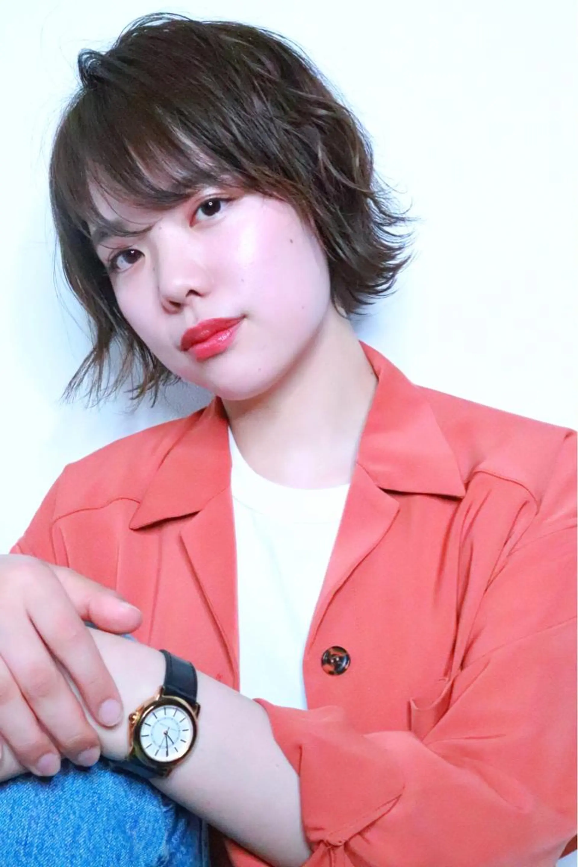 ショート カラー [店長]加地 峻のヘアスタイル