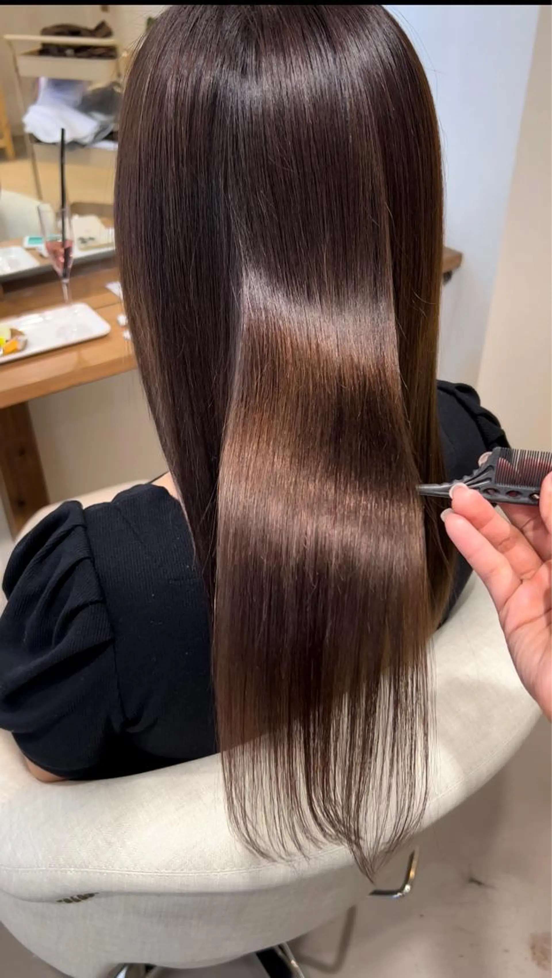 ロング ココルアナ 豊中美容室のヘアスタイル