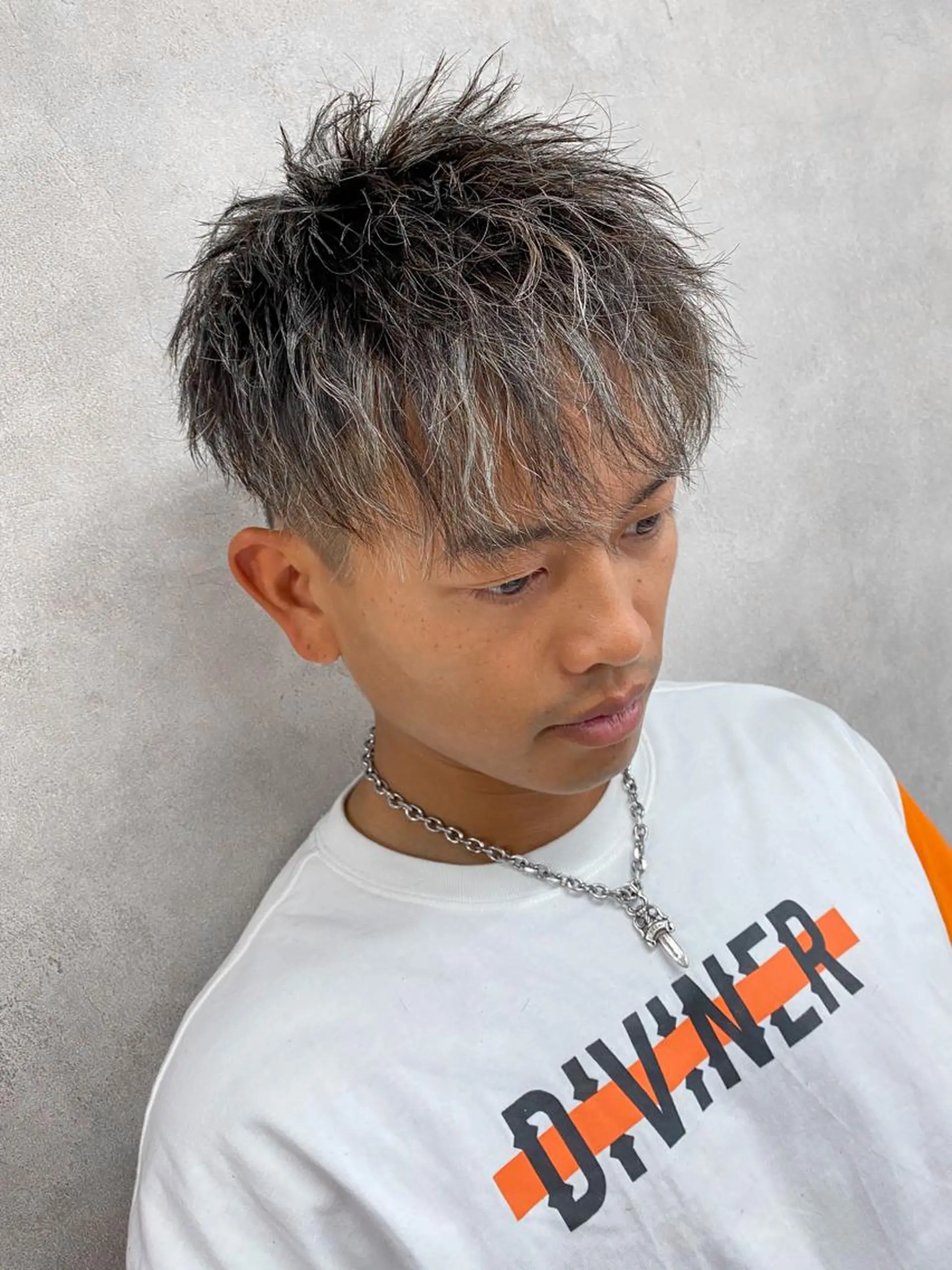 カラー パーマ ヘアアレンジ メンズ カット ヘアカラー パーマ 【メンズ専門美容師】 NUMBER.12のヘアスタイル