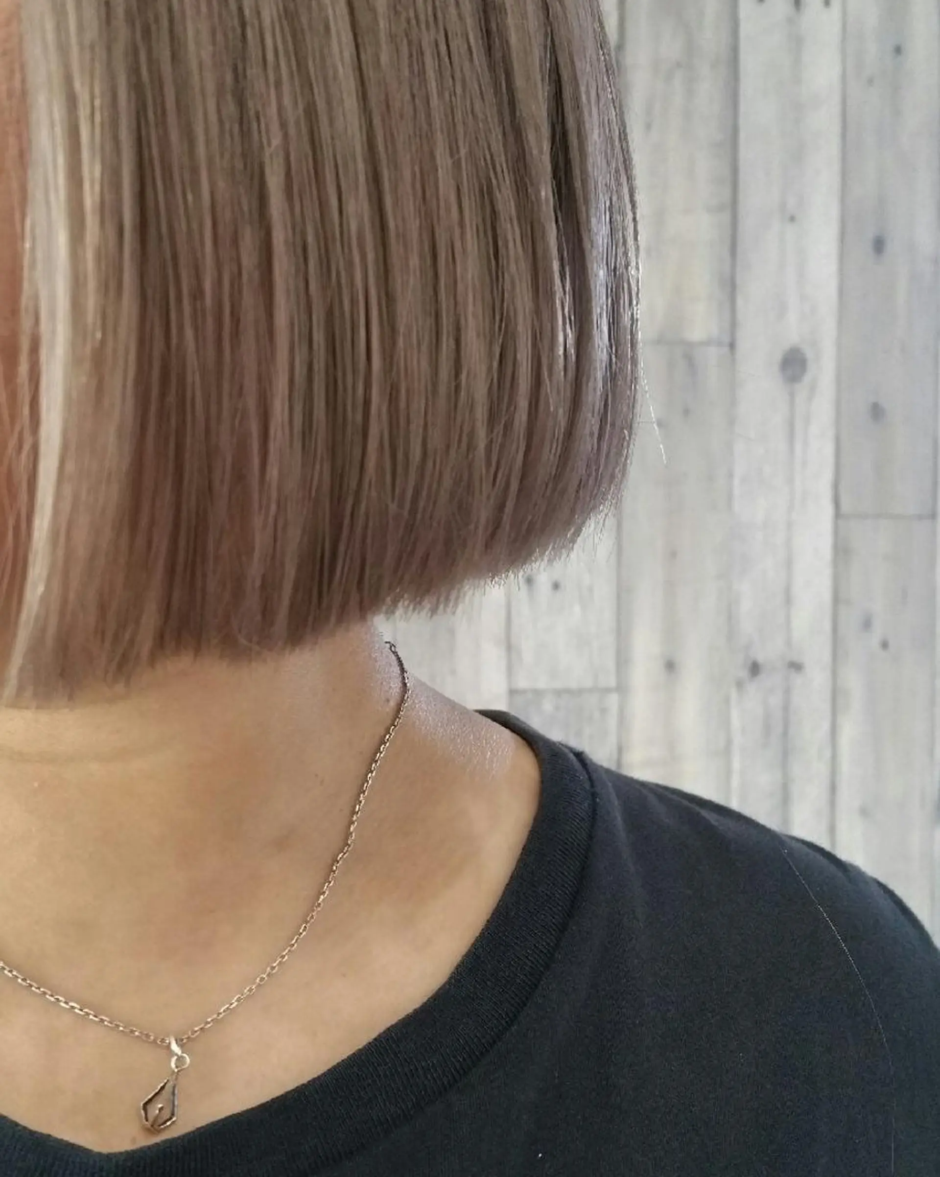 ミディアム ボブ 韓国風ヘア solon船橋2nd Amiのヘアスタイル