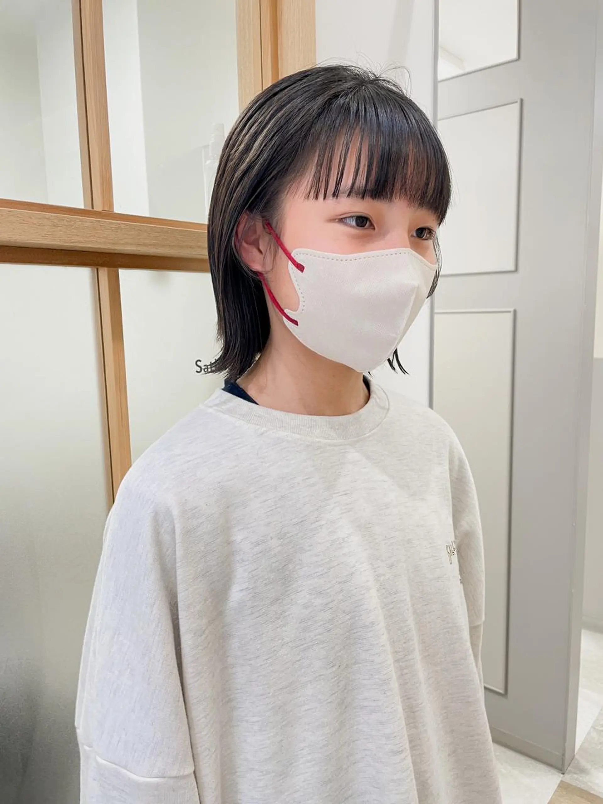 ミディアム 緒方リエ 時短ショート・ボブのヘアスタイル