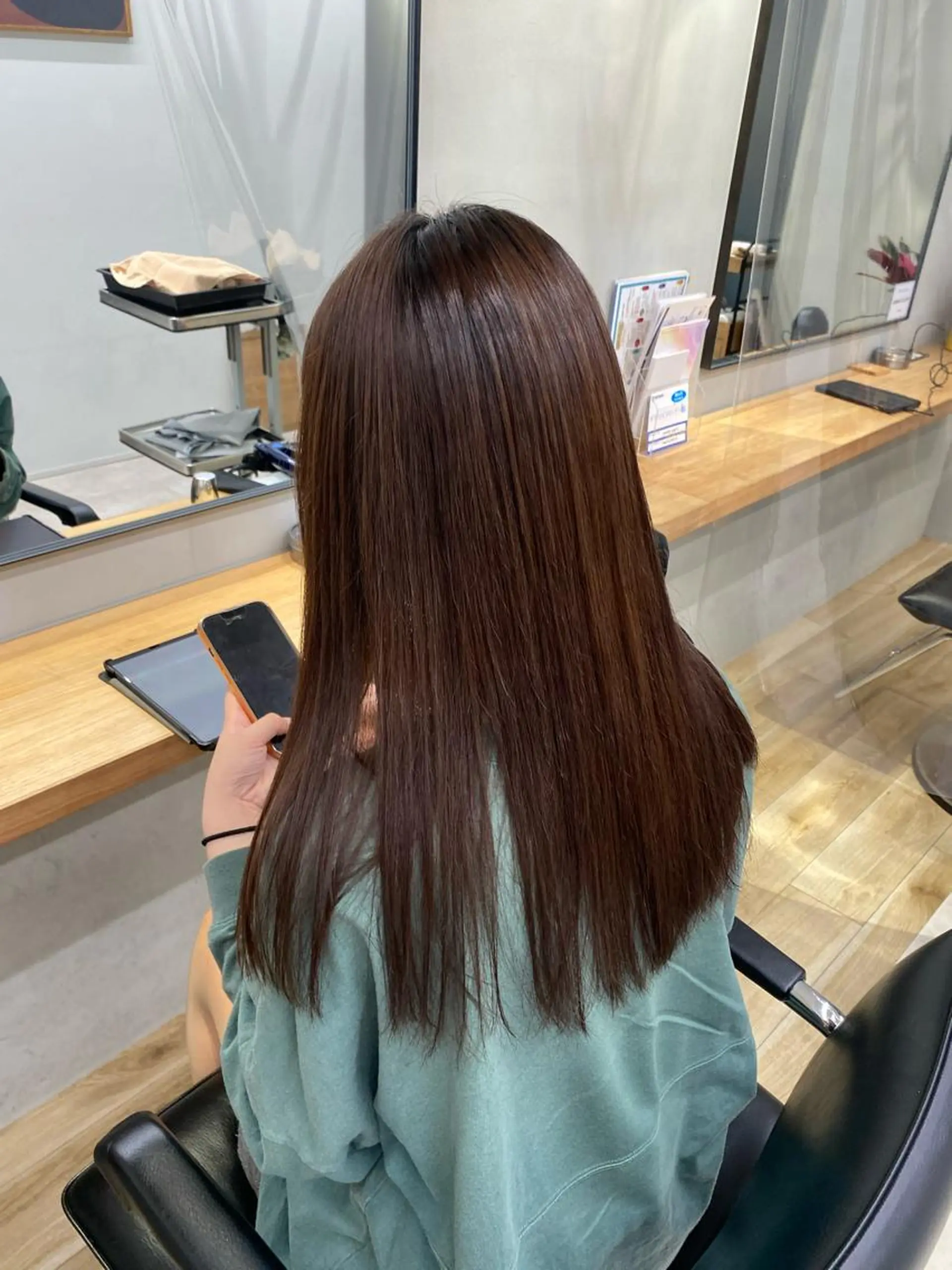 ロング パーマ カット 縮毛矯正 トリートメント noa/ 渋谷のヘアスタイル