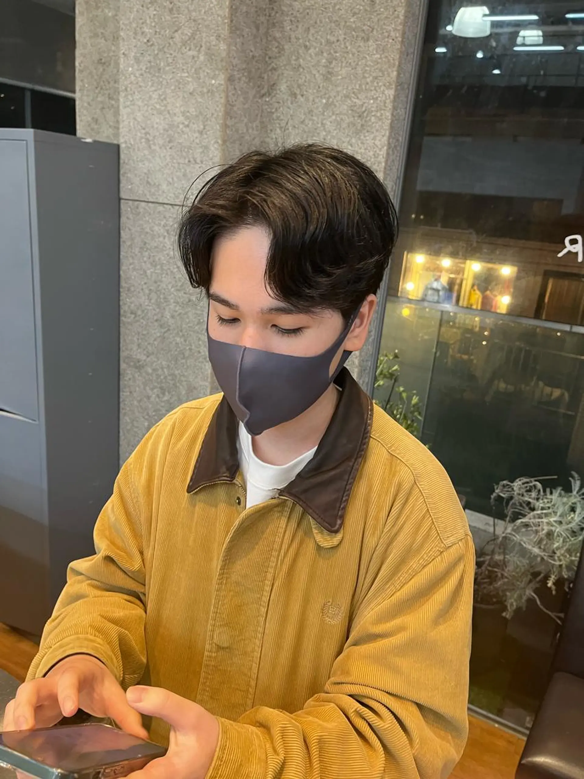 ショート メンズ うるツヤハイトーン✨ /西川郁巳のヘアスタイル